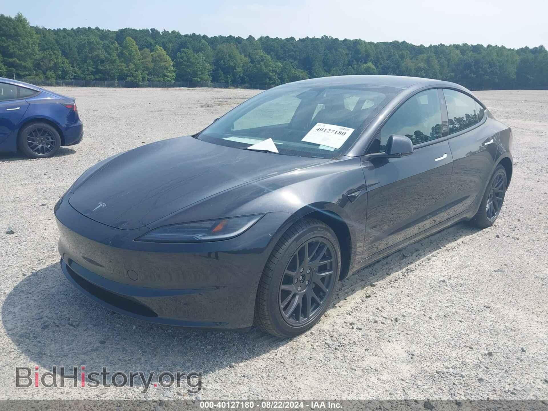 2024 TESLA MODEL 3 - VIN: 5YJ3E1EB8RF795683 - Фото 2