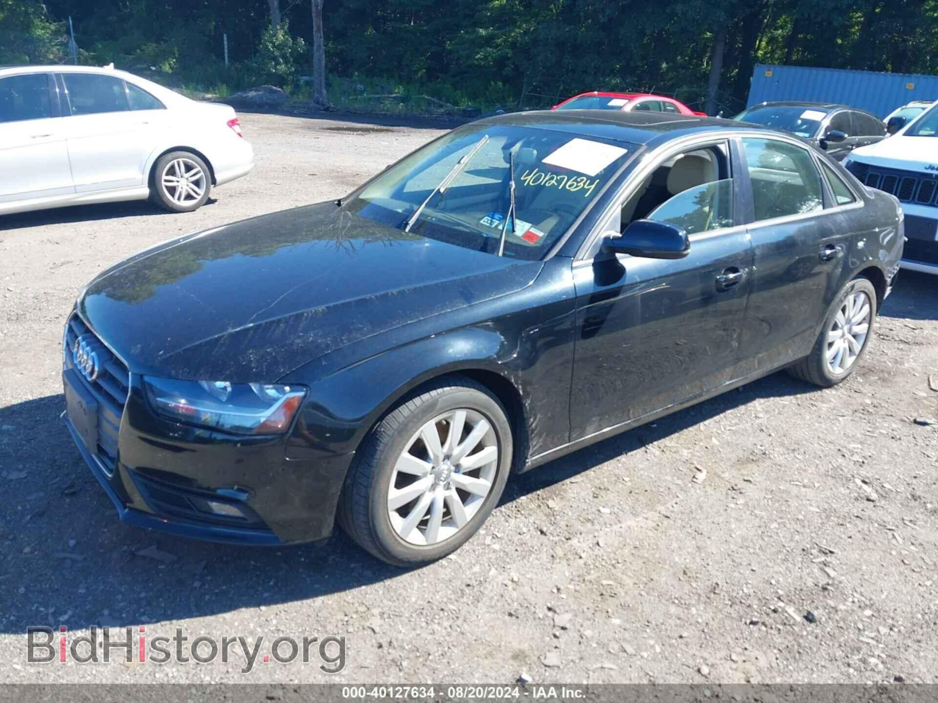 2014 AUDI A4 - VIN: WAUBFAFL4EN003523 - Фото 2