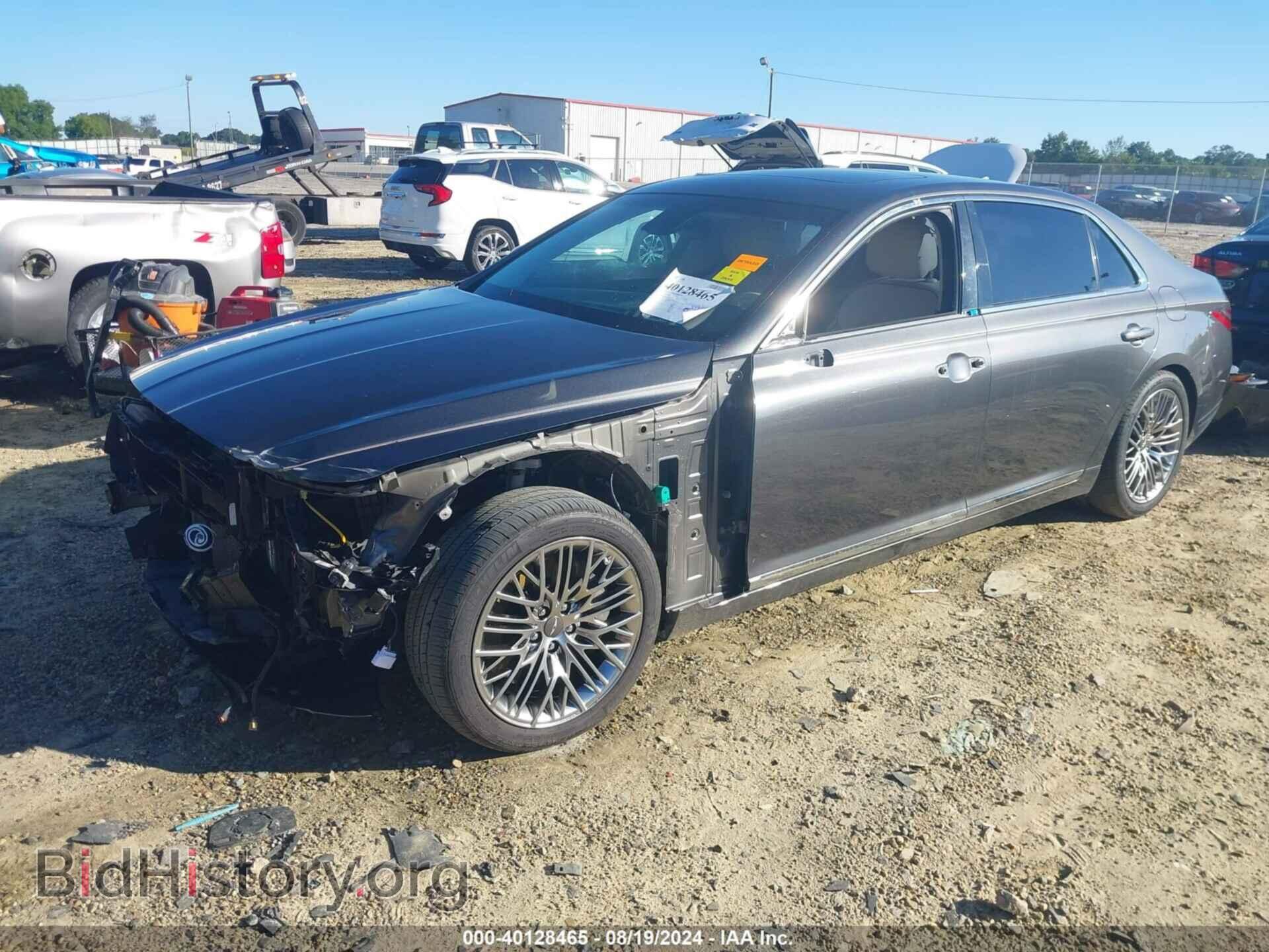 2021 GENESIS G90 - VIN: KMTF54PH7MU087040 - Photo 2