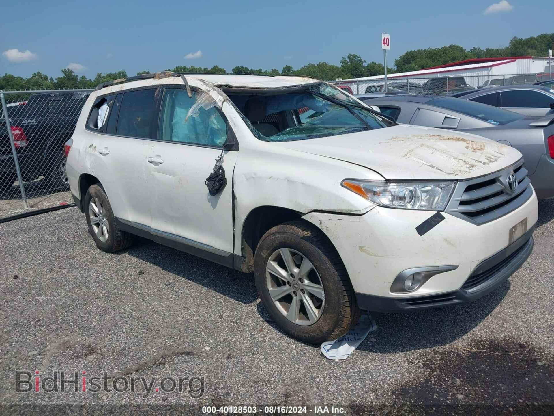 Фотография 5TDBK3EH8DS181760 - TOYOTA HIGHLANDER 2013