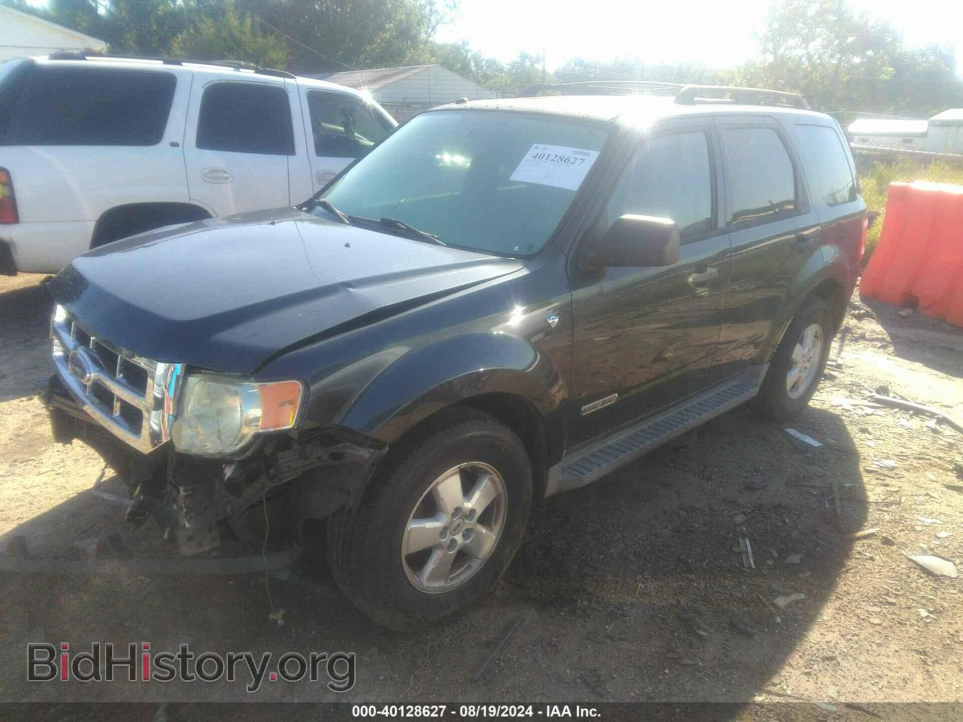 2008 FORD ESCAPE - VIN: 1FMCU03148KD07589 - Фото 2