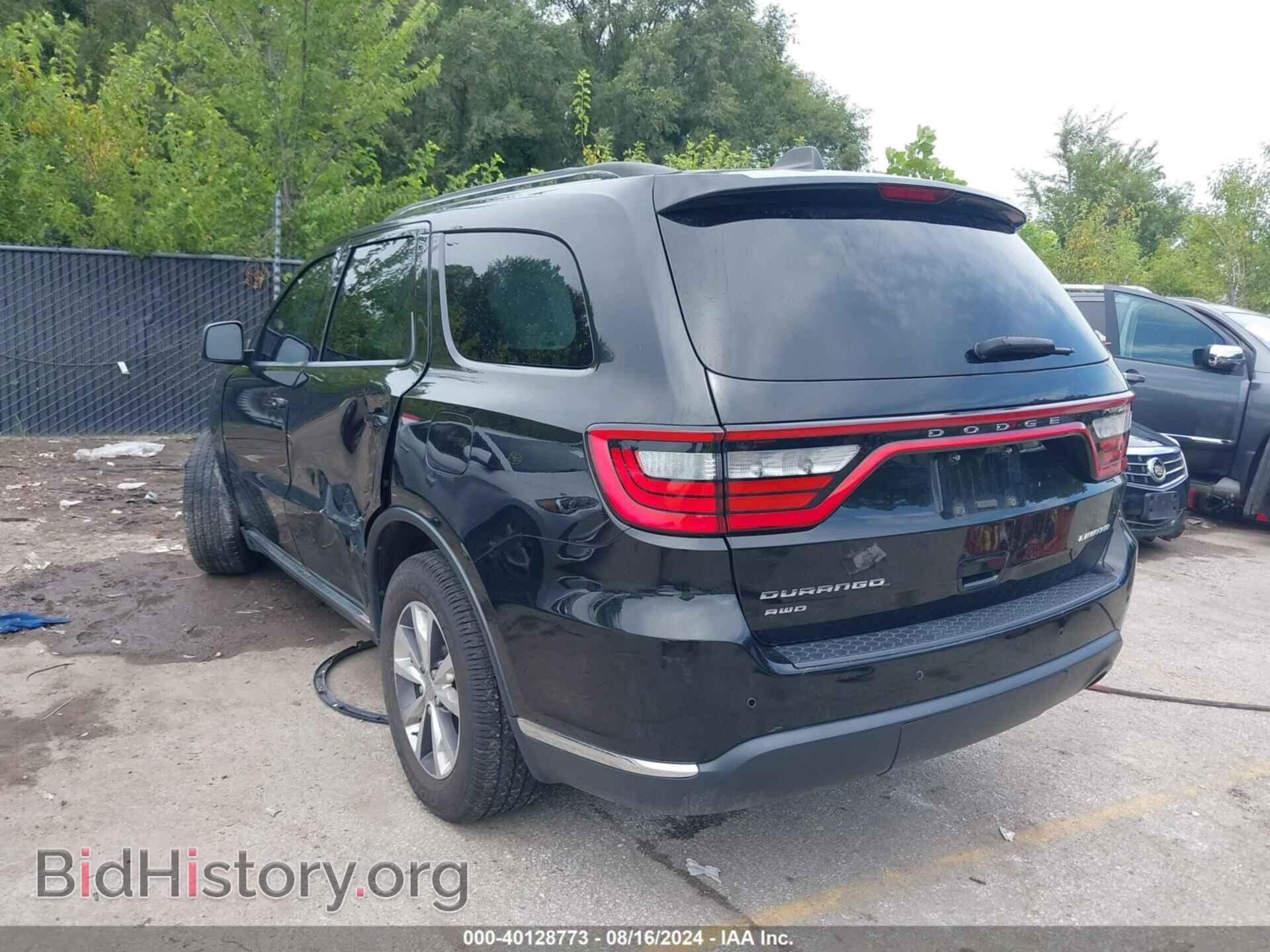 2016 DODGE DURANGO - VIN: 1C4RDJDG4GC331066 - Photo 3