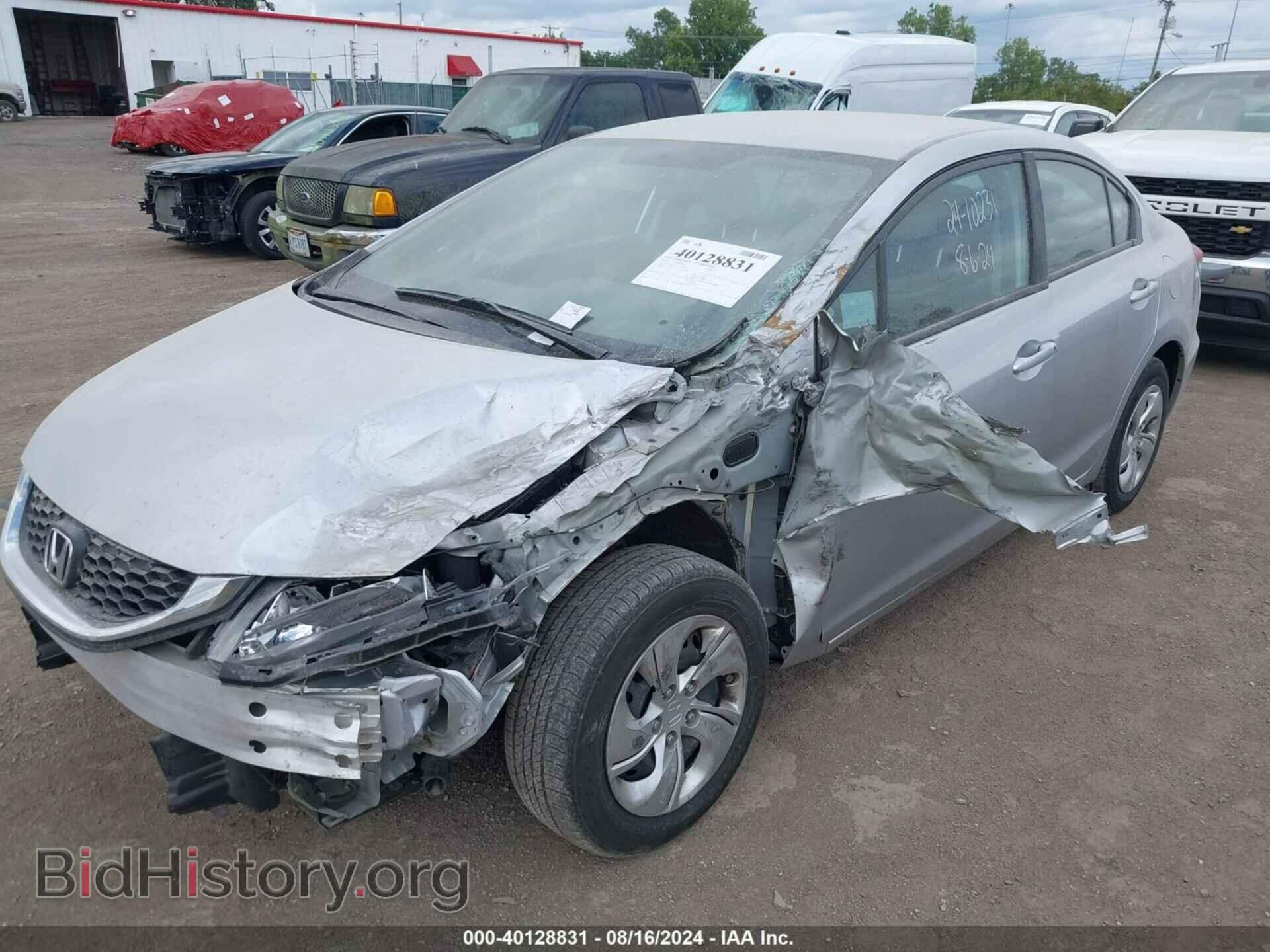 2013 HONDA CIVIC - VIN: 19XFB2F57DE077139 - Фото 2