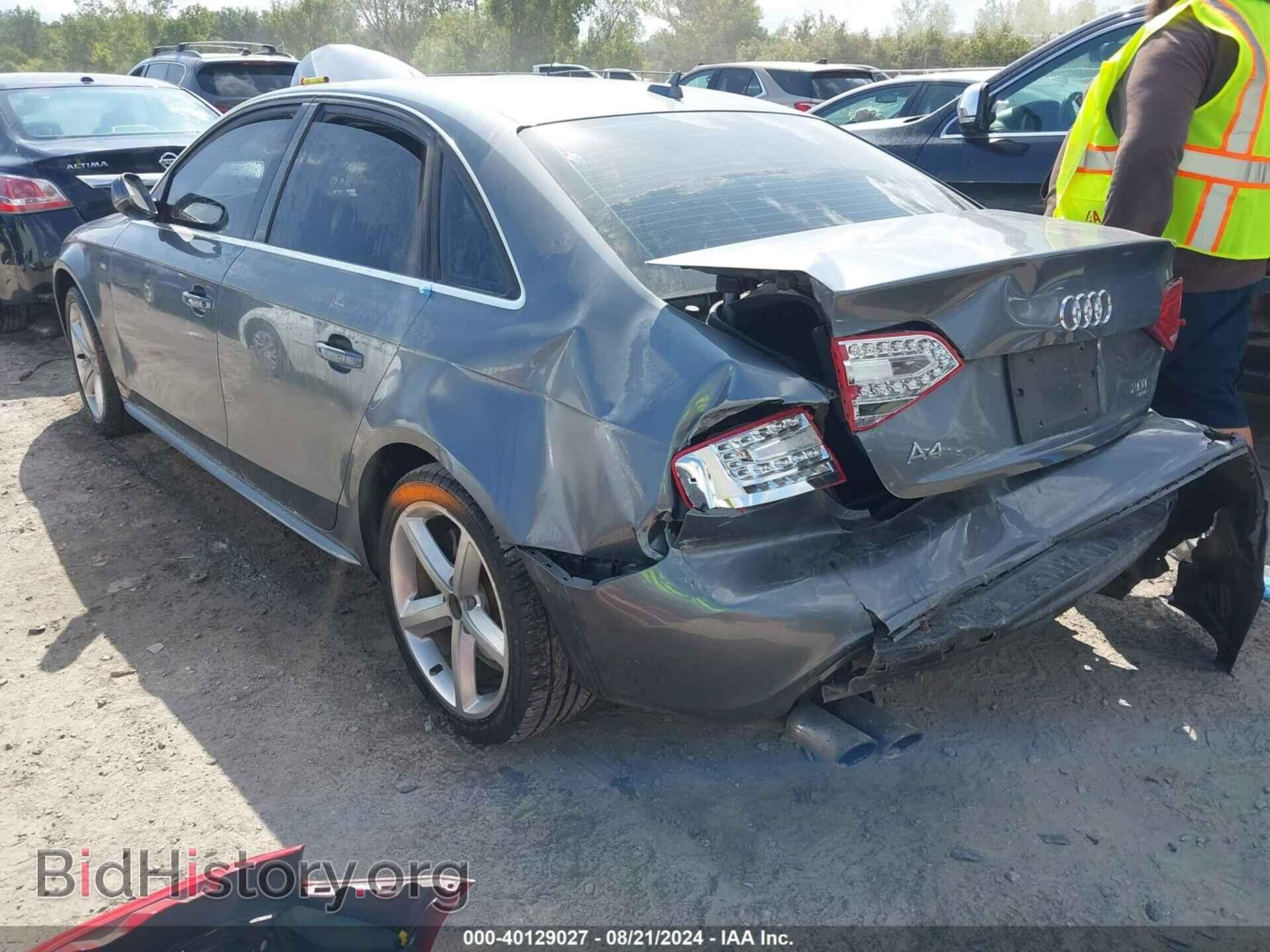2012 AUDI A4 - VIN: WAUFFAFL8CN017486 - Фото 3