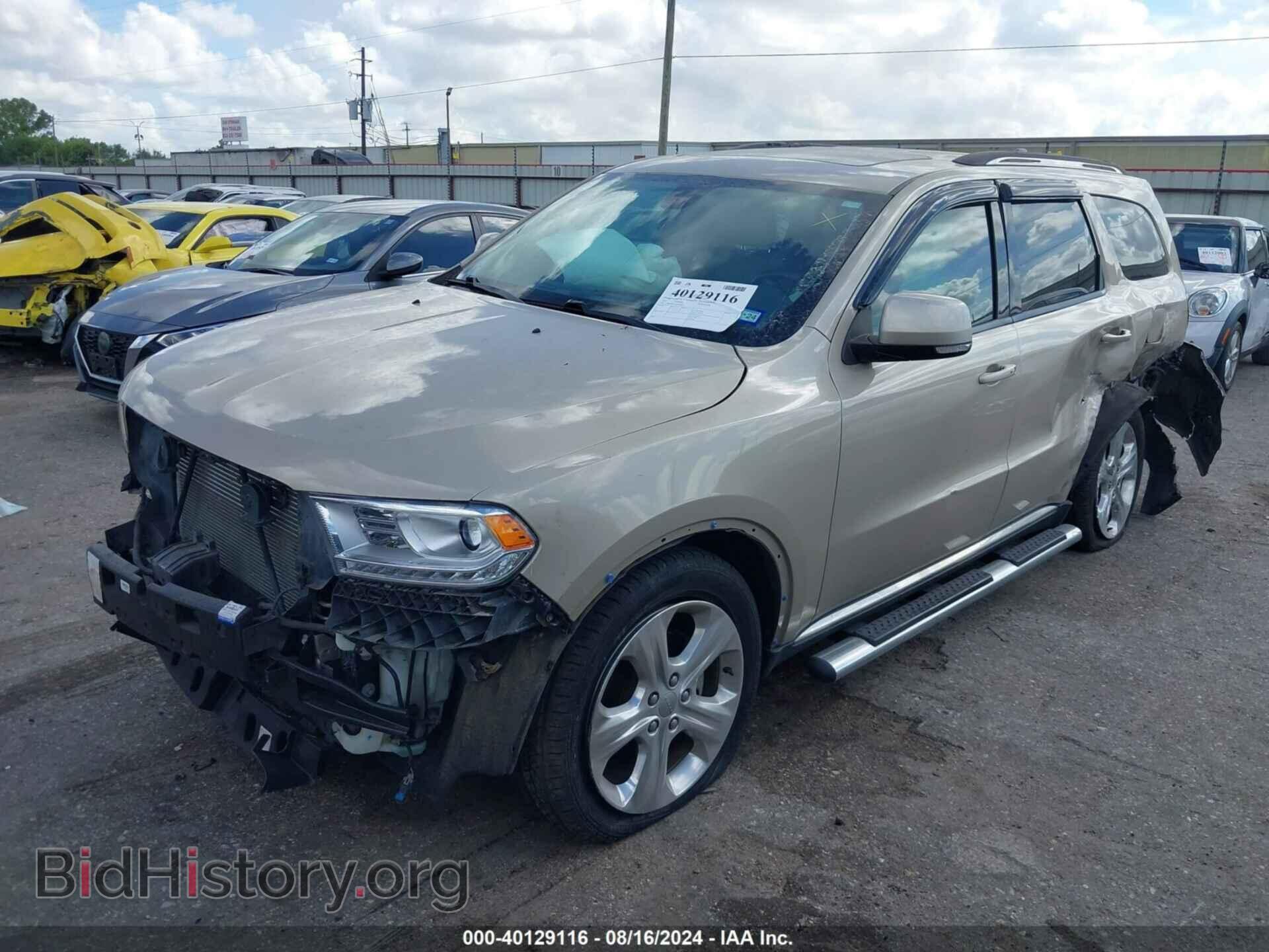 2014 DODGE DURANGO - VIN: 1C4RDHDG5EC970627 - Photo 2