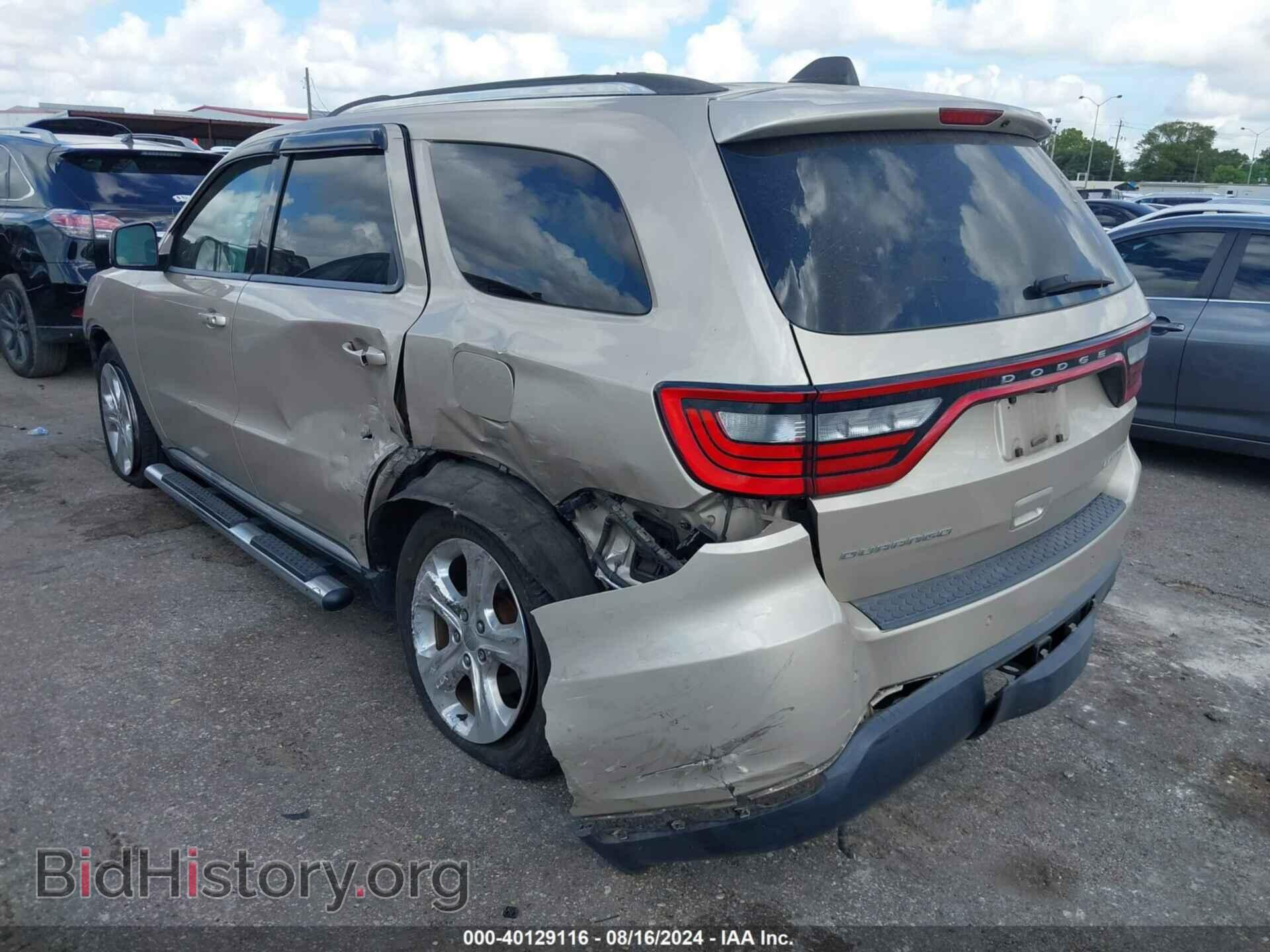2014 DODGE DURANGO - VIN: 1C4RDHDG5EC970627 - Photo 3