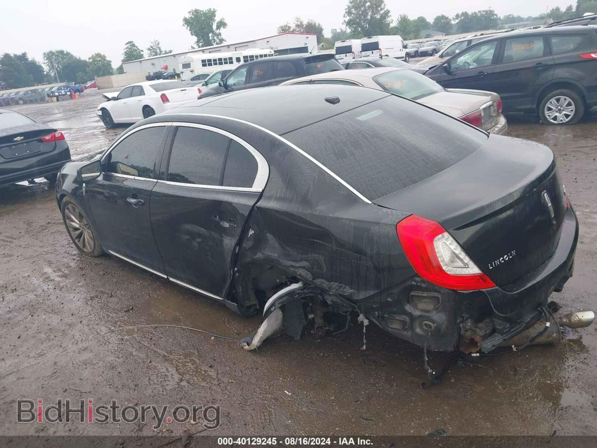 2014 LINCOLN MKS - VIN: 1LNHL9DK4EG605563 - Фото 3