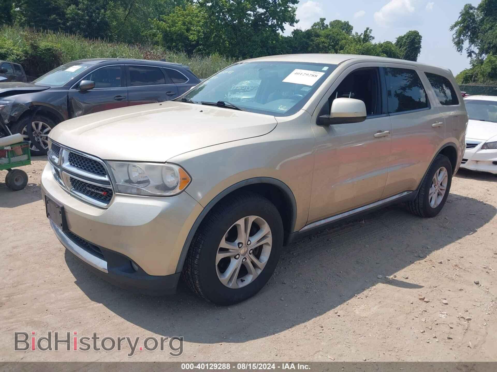 2012 DODGE DURANGO - VIN: 1C4RDJAG6CC169469 - Фото 2