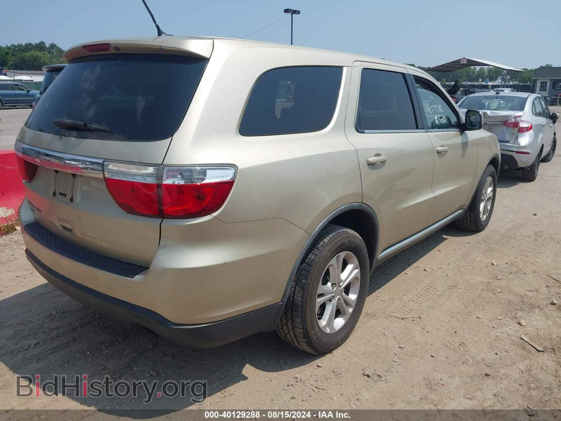 2012 DODGE DURANGO - VIN: 1C4RDJAG6CC169469 - Фото 4