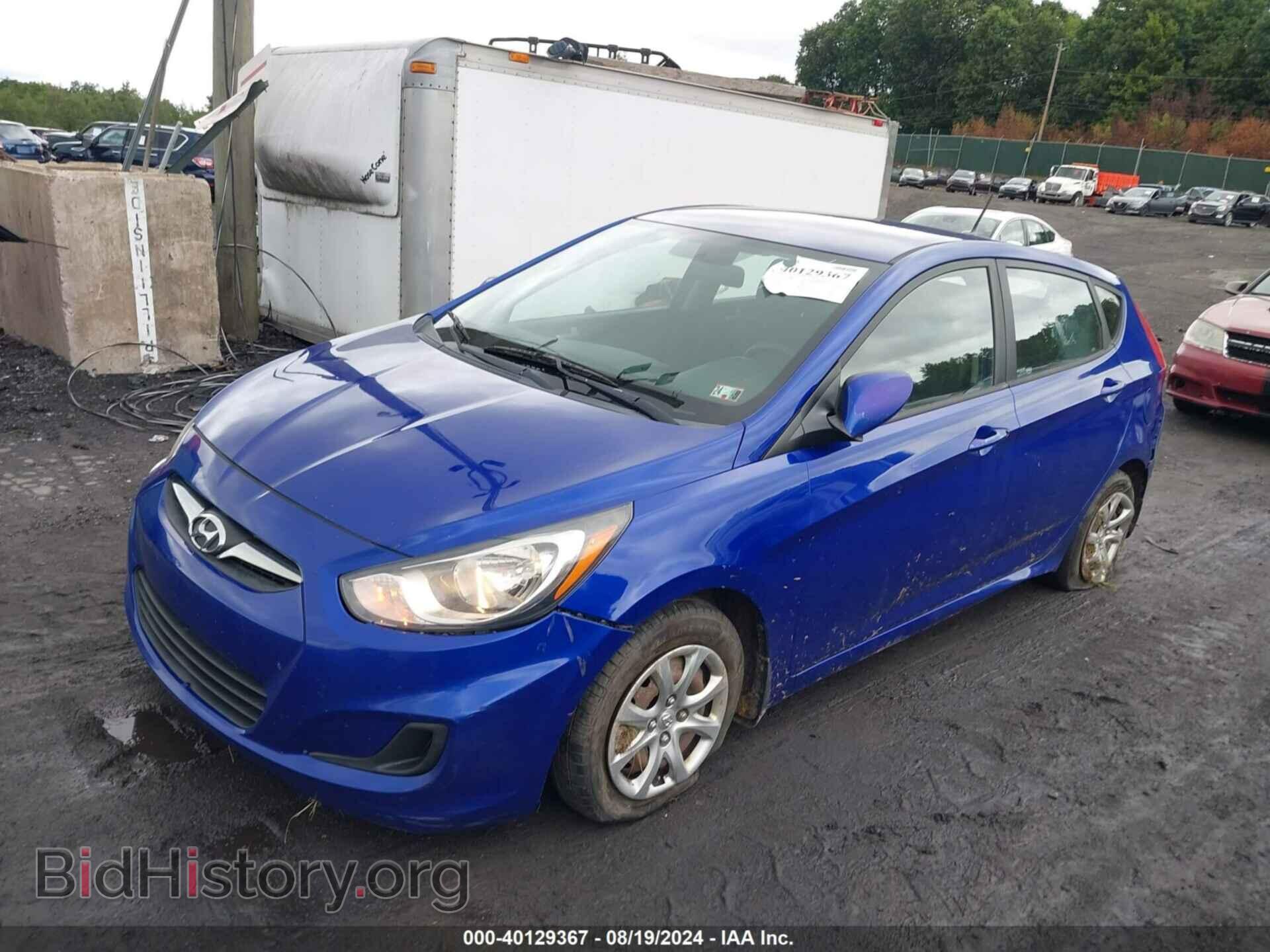 2012 HYUNDAI ACCENT - VIN: KMHCT5AE8CU058099 - Фото 2