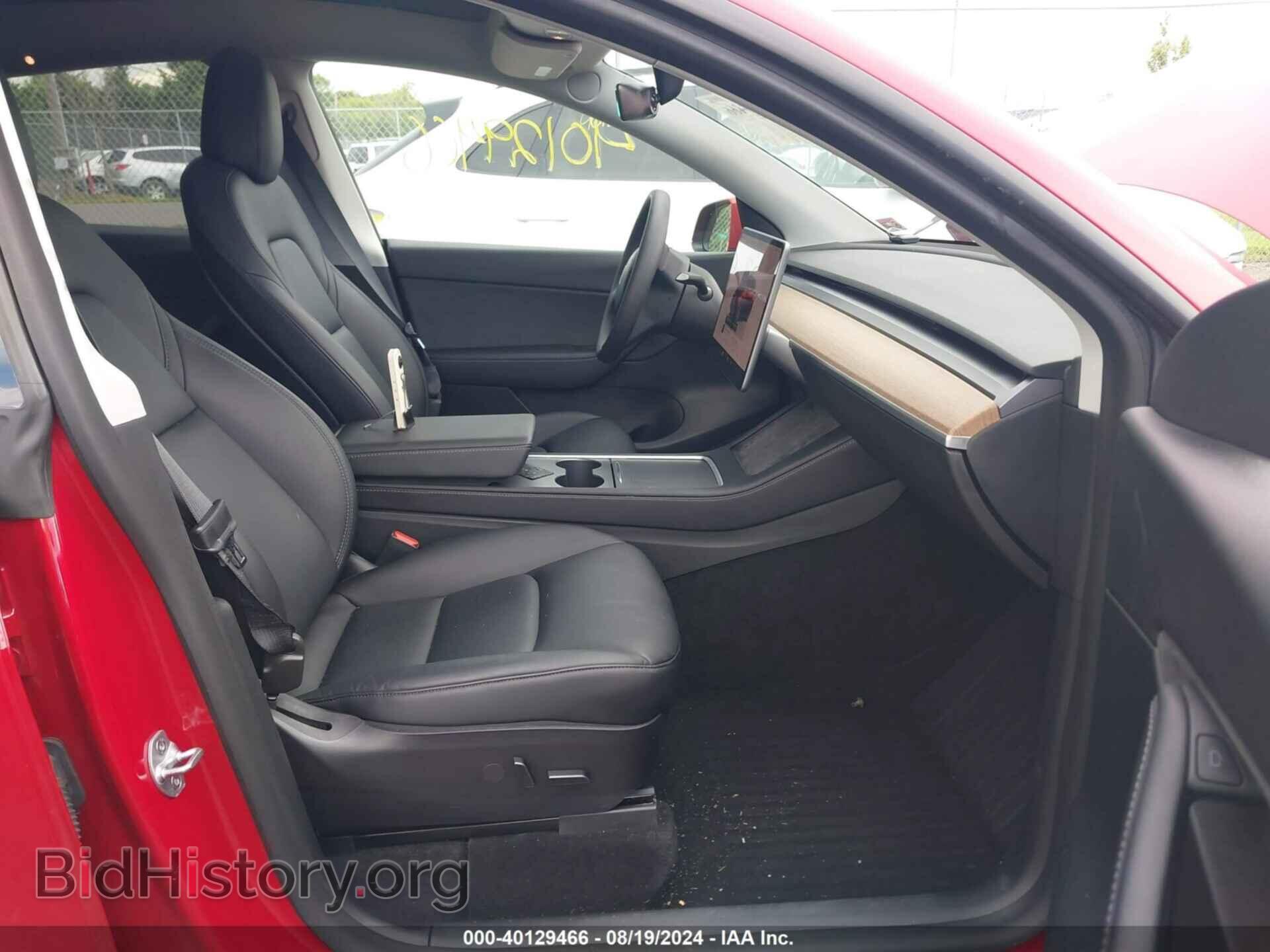 2022 TESLA MODEL Y - VIN: 7SAYGDEE2NF424334 - Фото 5