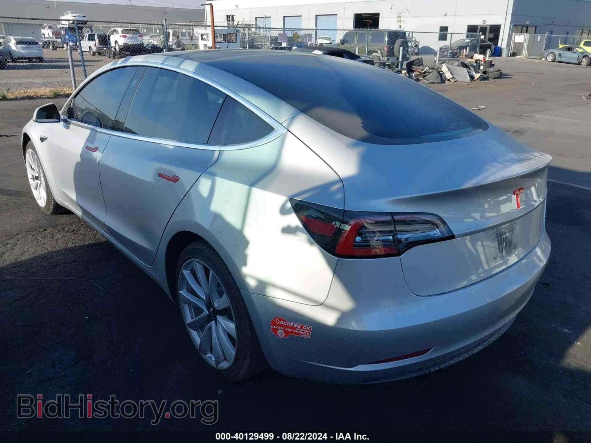 2018 TESLA MODEL 3 - VIN: 5YJ3E1EA4JF098457 - Фото 3
