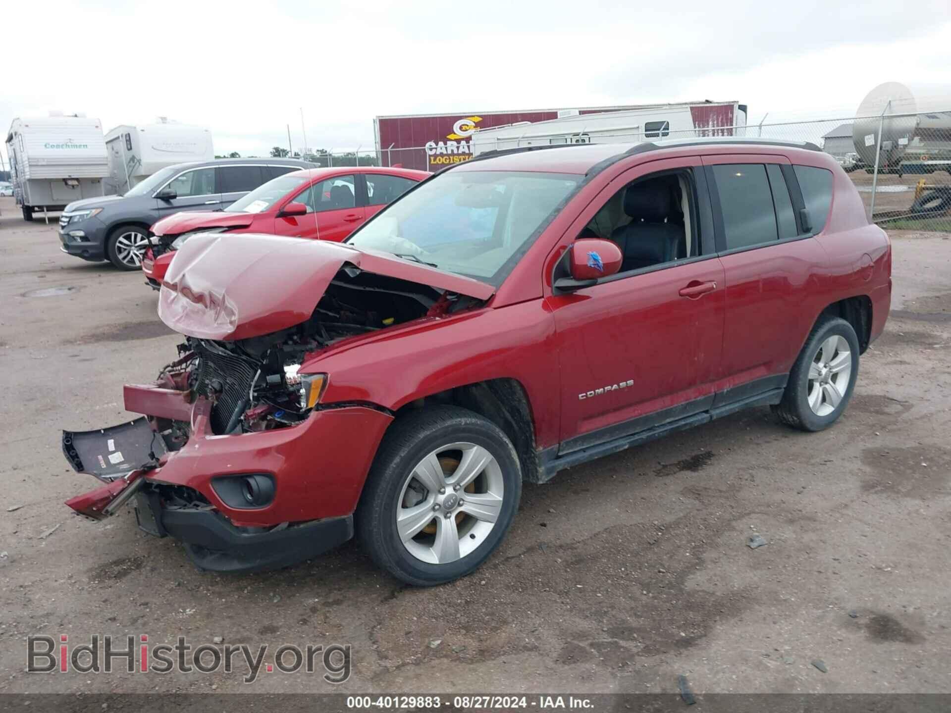 2016 JEEP COMPASS - VIN: 1C4NJDEB9GD637704 - Фото 2