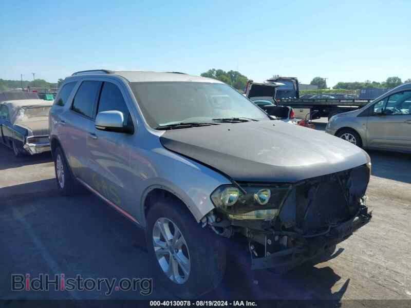 2012 Dodge DURANGO Crew (VIN 1C4RDHDG7CC118423) — photo 1 of 11, IAAI, damage: front end