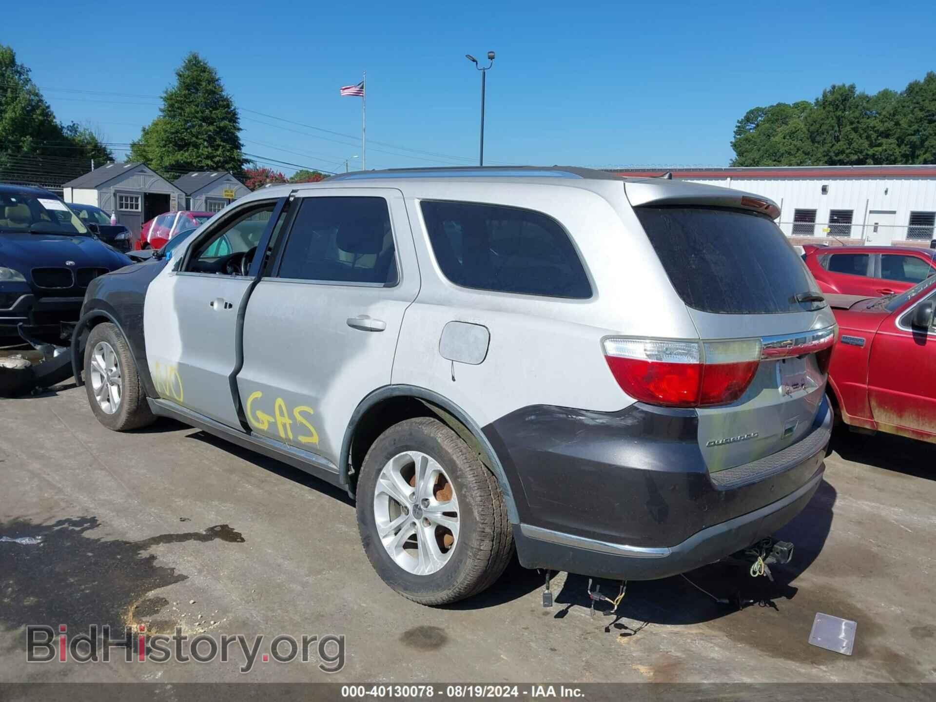 2012 DODGE DURANGO - VIN: 1C4RDHDG7CC118423 - Photo 3