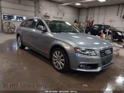2010 Audi A4 2.0T Premium, серебристый — VIN WAUWFAFL0AA140137, IAAI