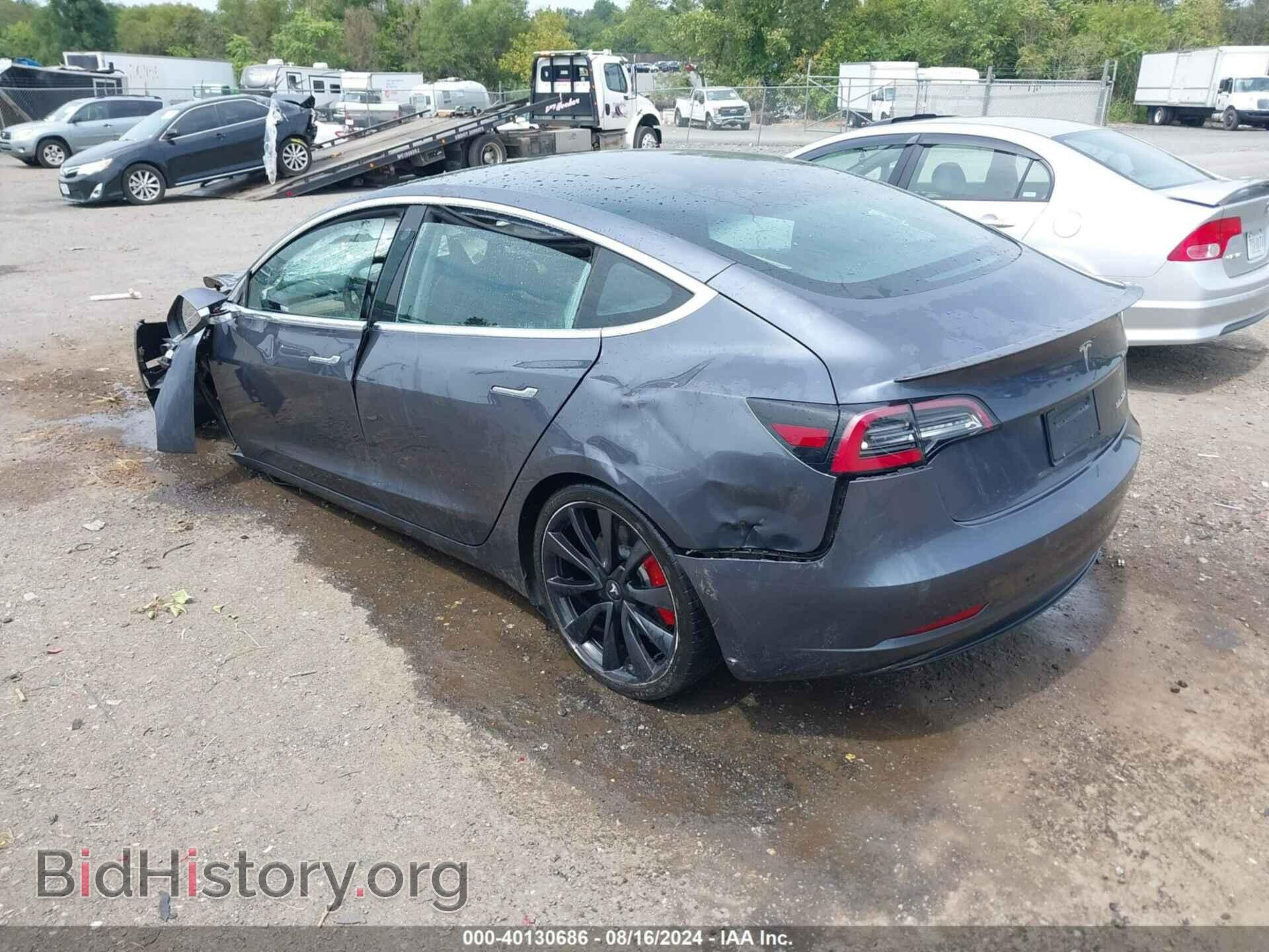 2020 TESLA MODEL 3 - VIN: 5YJ3E1EC6LF736177 - Фото 3