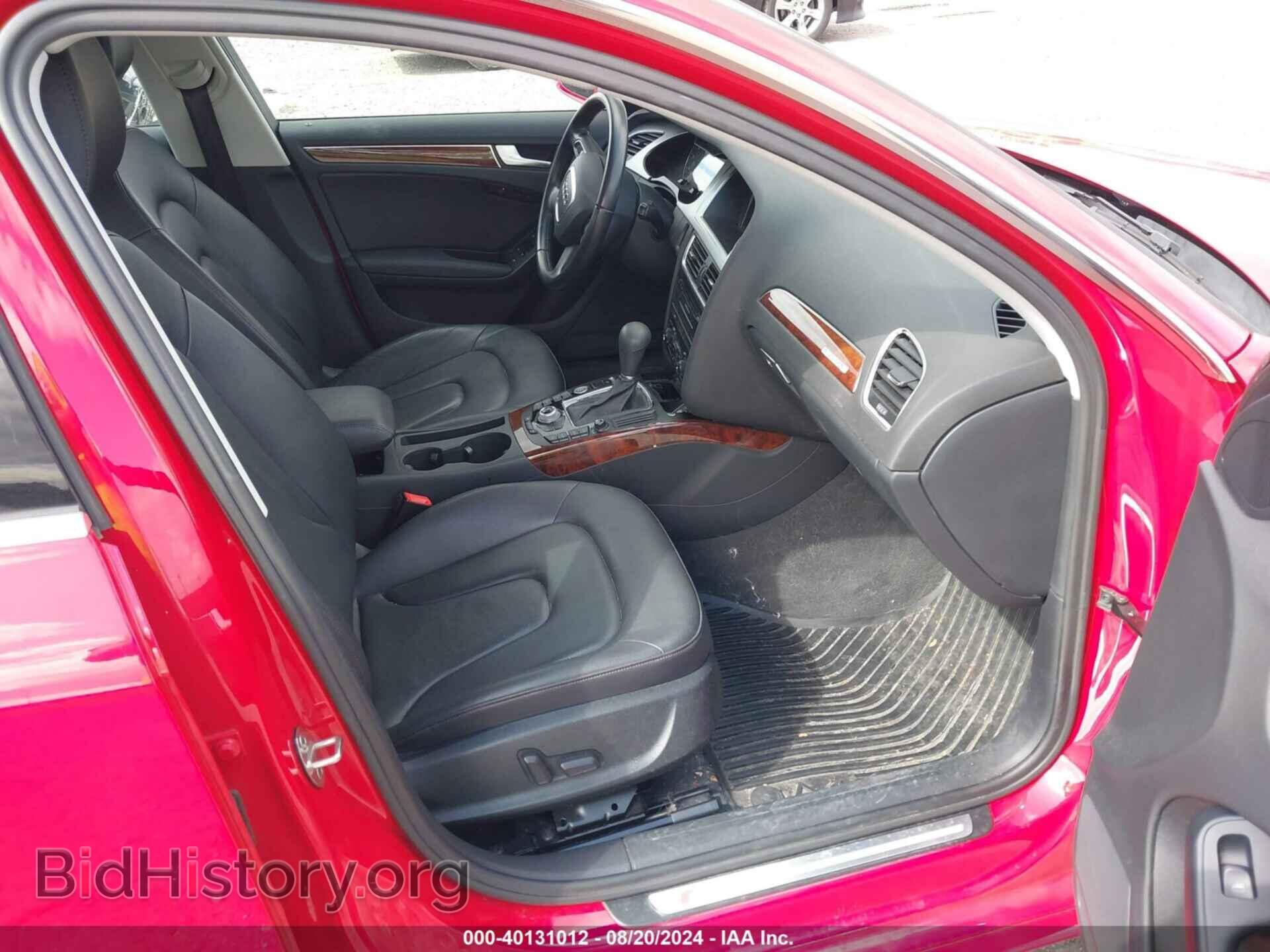 2012 AUDI A4 - VIN: WAUFFAFL9CA117989 - Фото 5
