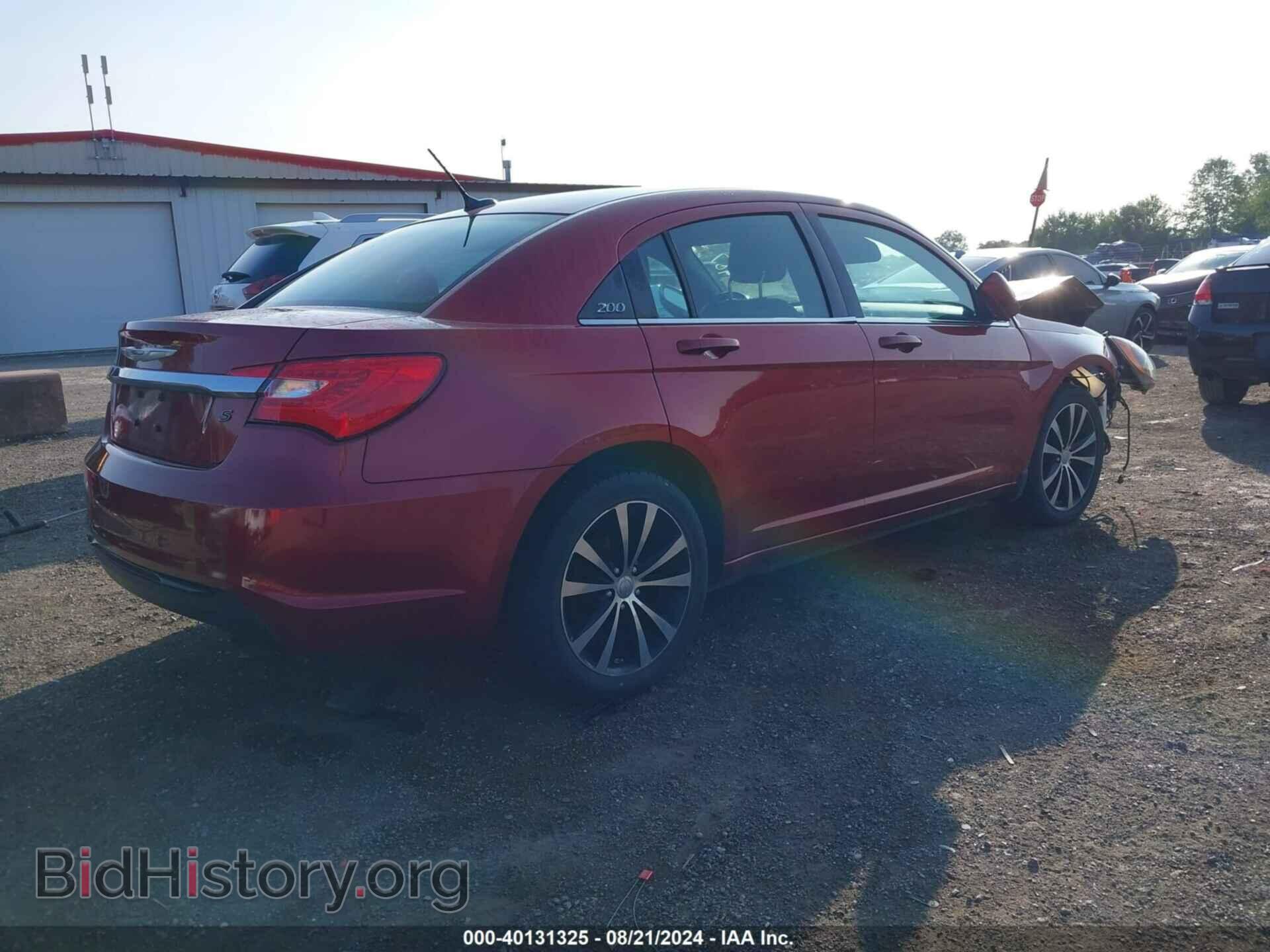 2013 CHRYSLER 200 - VIN: 1C3CCBBB8DN674487 - Фото 4