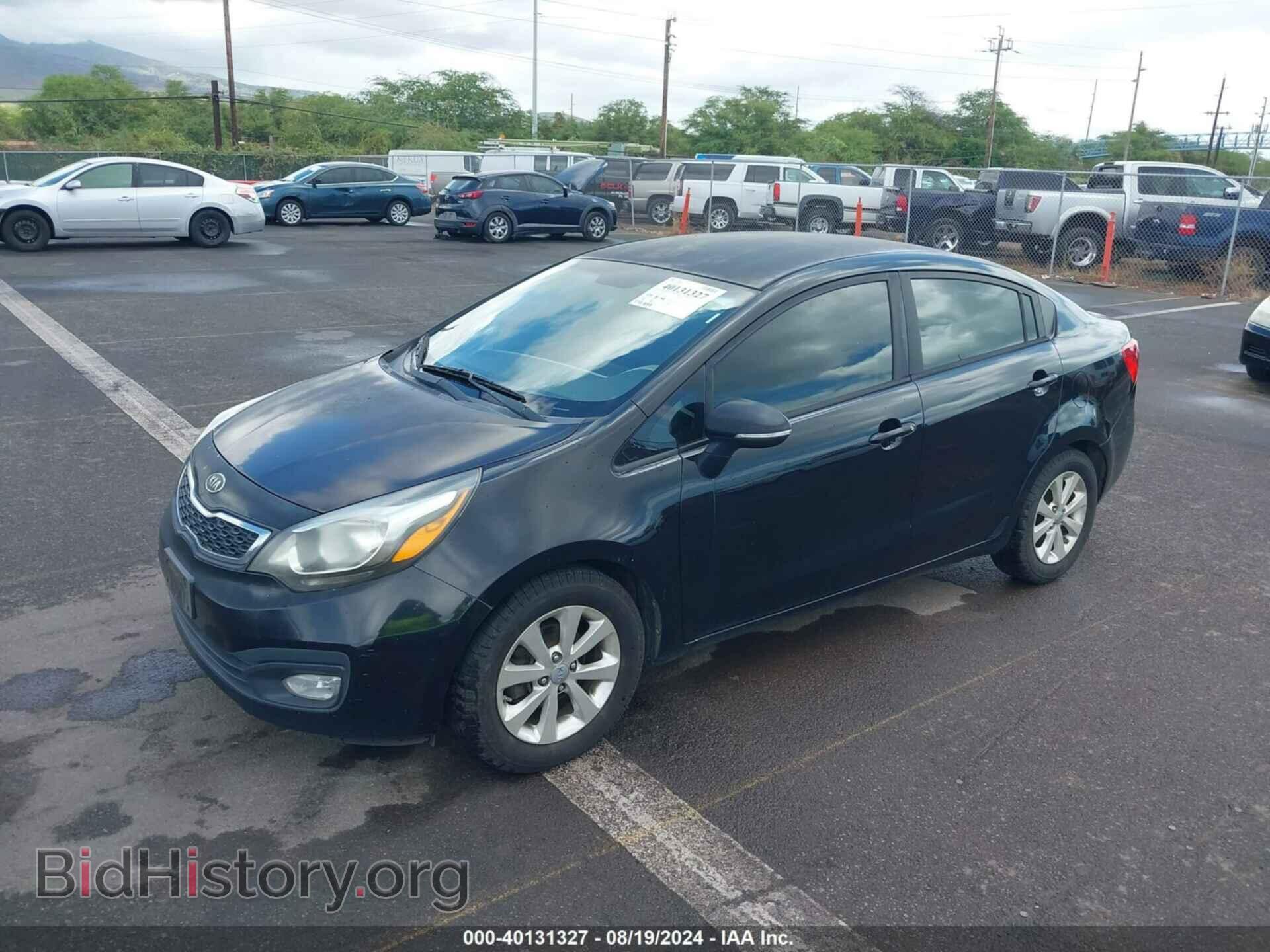 2012 KIA RIO - VIN: KNADN4A30C6072771 - Фото 2