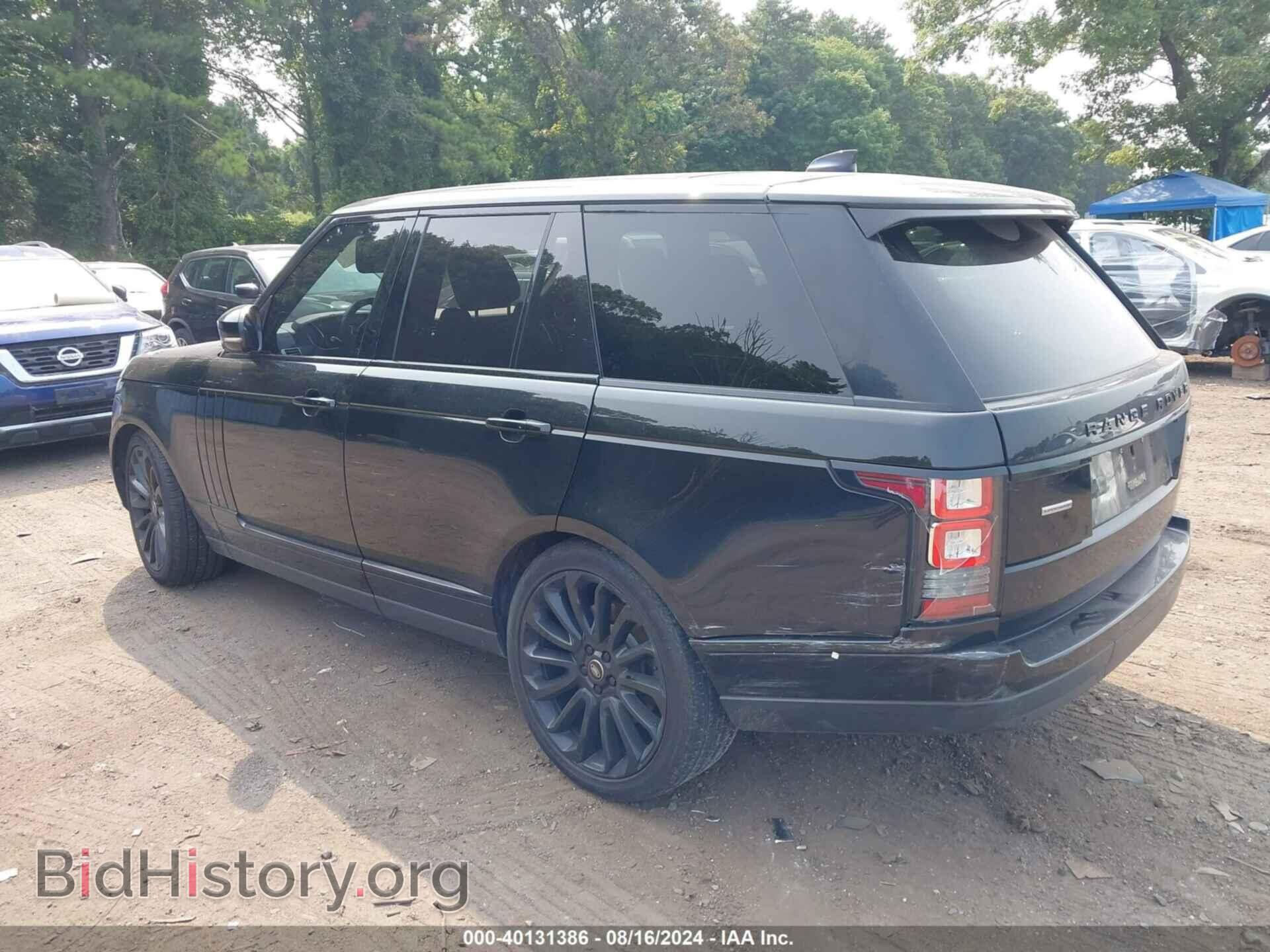 2017 LAND ROVER RANGE ROVER - VIN: SALGS2FE6HA357186 - Фото 3
