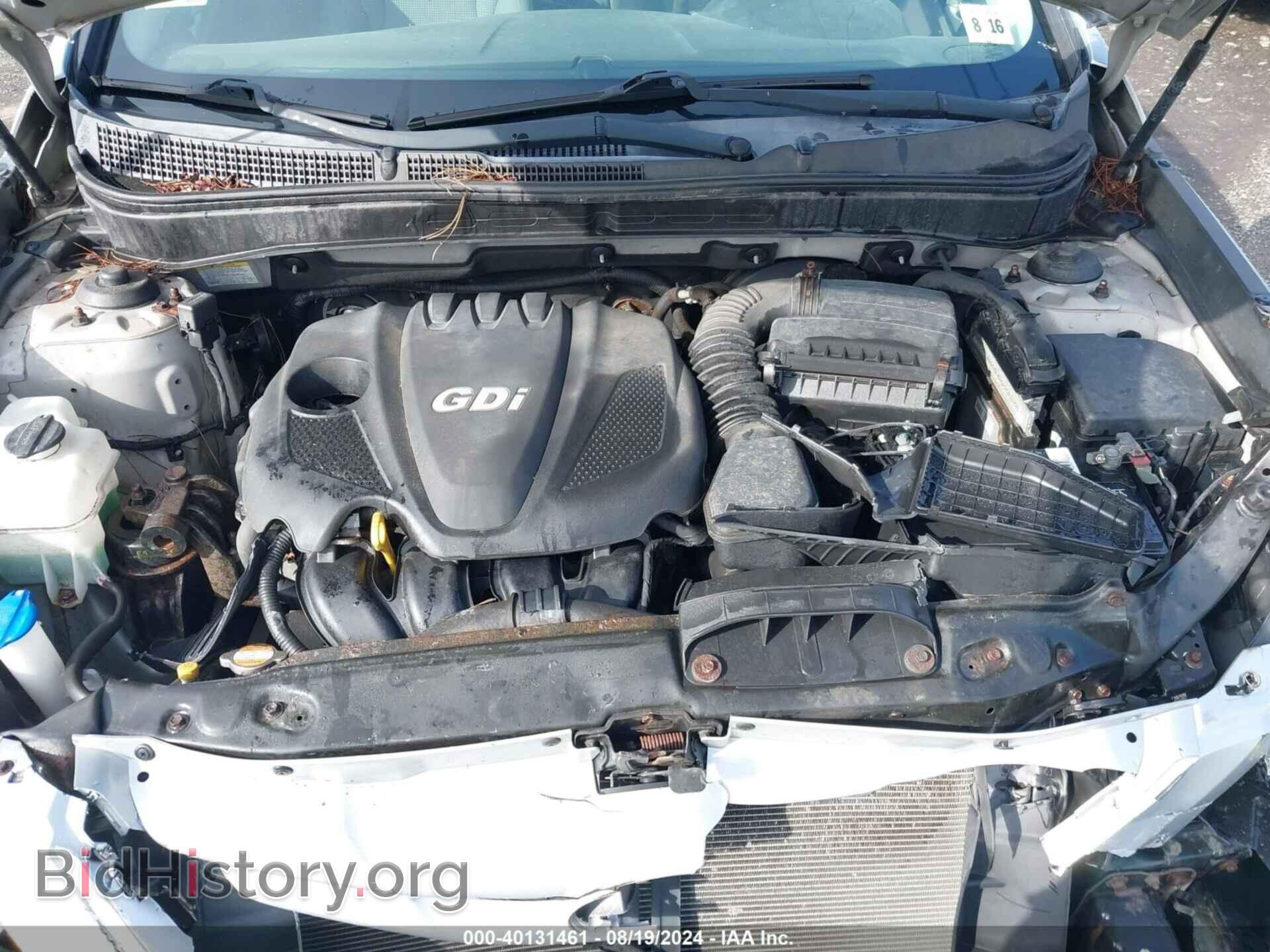 2012 HYUNDAI SONATA - VIN: 5NPEB4AC5CH340168 - Фото 10
