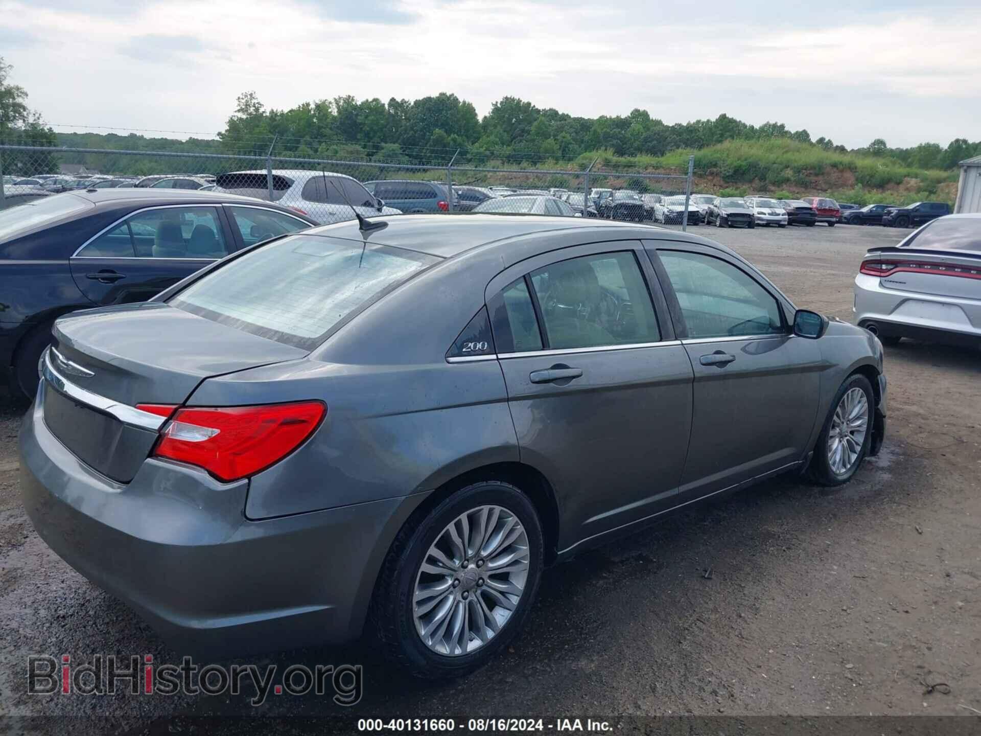 2012 CHRYSLER 200 - VIN: 1C3CCBAB1CN248933 - Фото 4