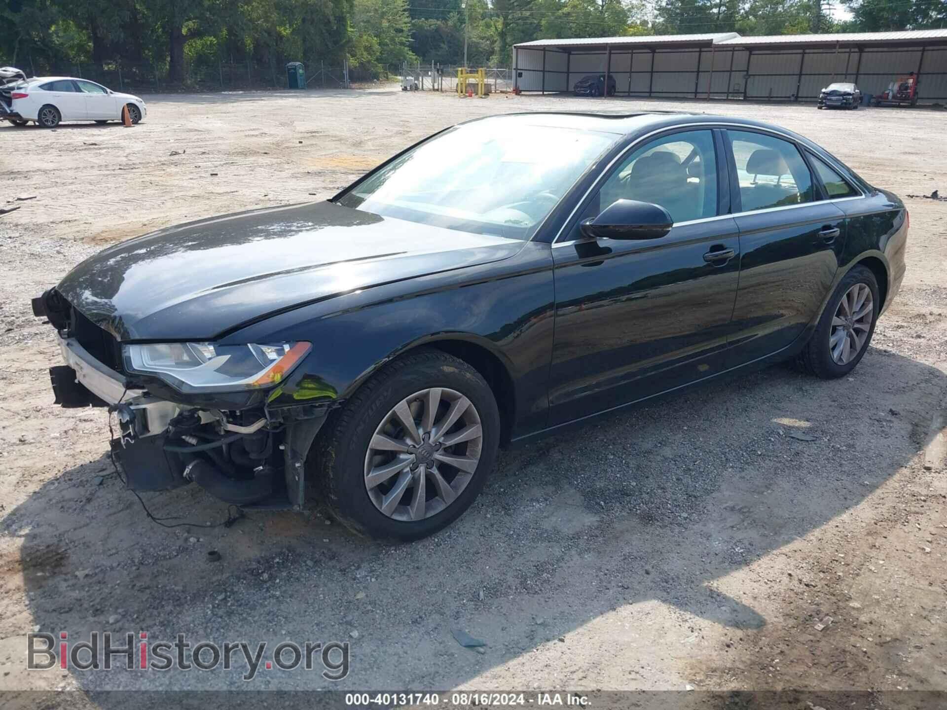 2013 AUDI A6 - VIN: WAUCFAFCXDN145247 - Фото 2