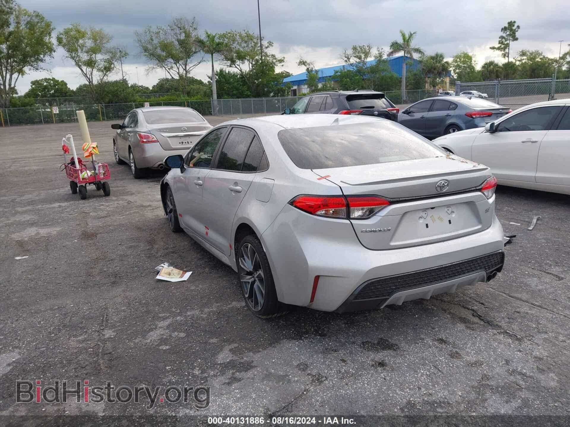 2021 TOYOTA COROLLA - VIN: 5YFS4MCE8MP078954 - Фото 3