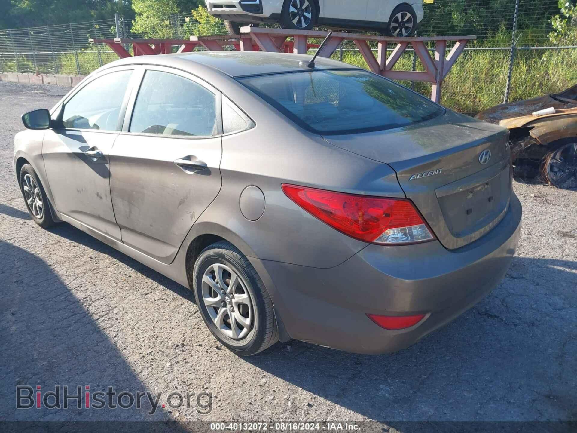 2013 HYUNDAI ACCENT - VIN: KMHCT4AE6DU331729 - Фото 3