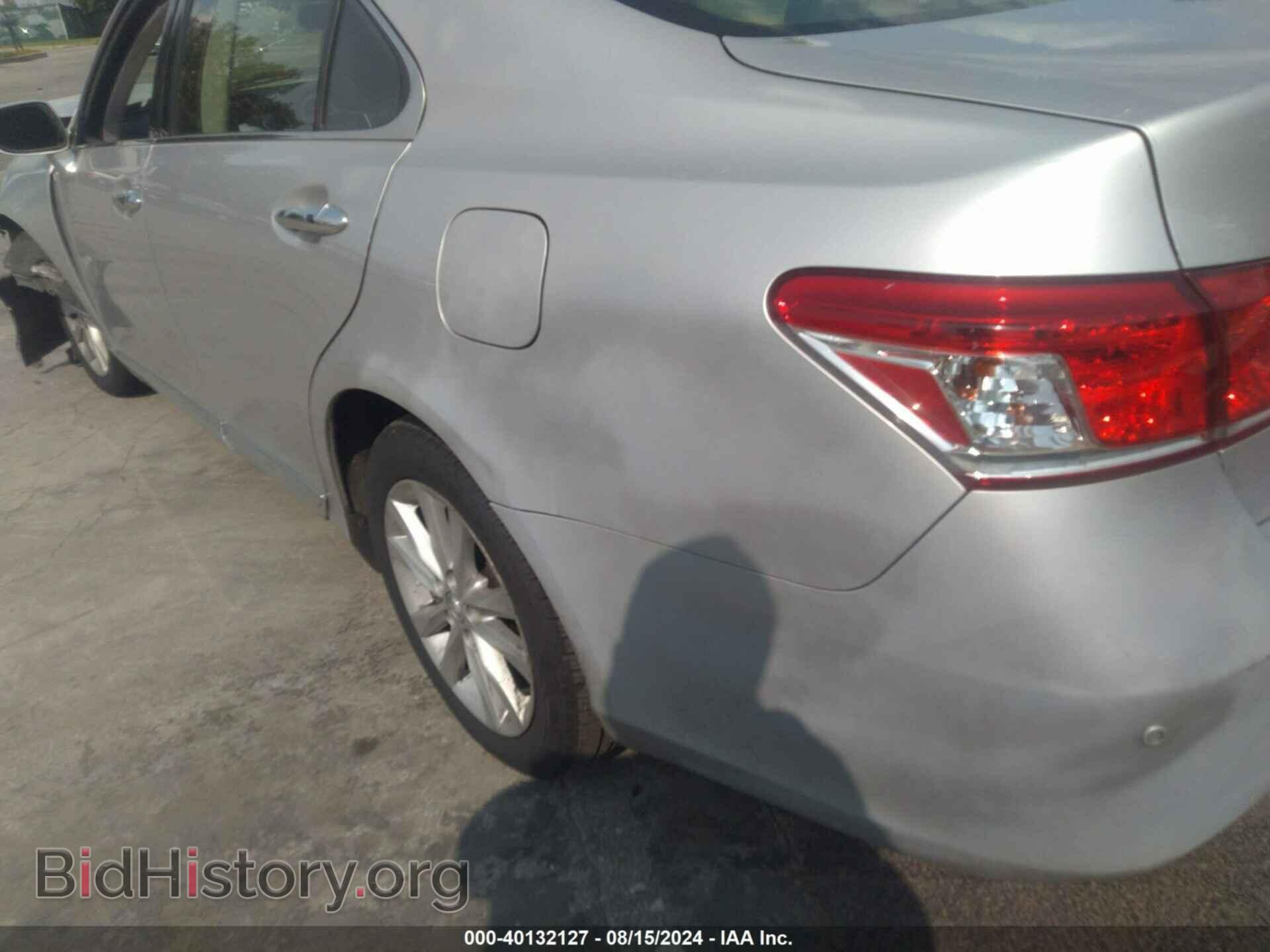 2012 LEXUS ES 350 - VIN: JTHBK1EG6C2503196 - Фото 3