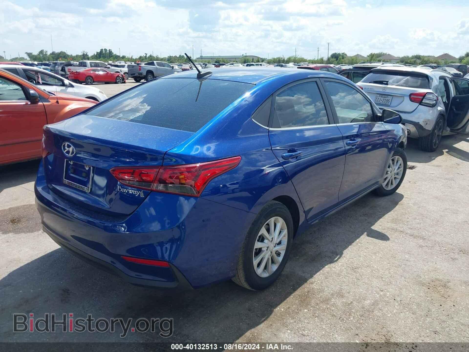 2022 HYUNDAI ACCENT - VIN: 3KPC24A67NE164250 - Фото 4