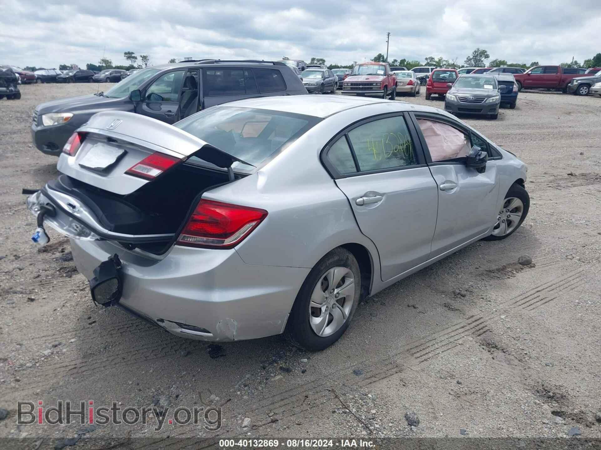 2013 HONDA CIVIC - VIN: 19XFB2F50DE079105 - Photo 4