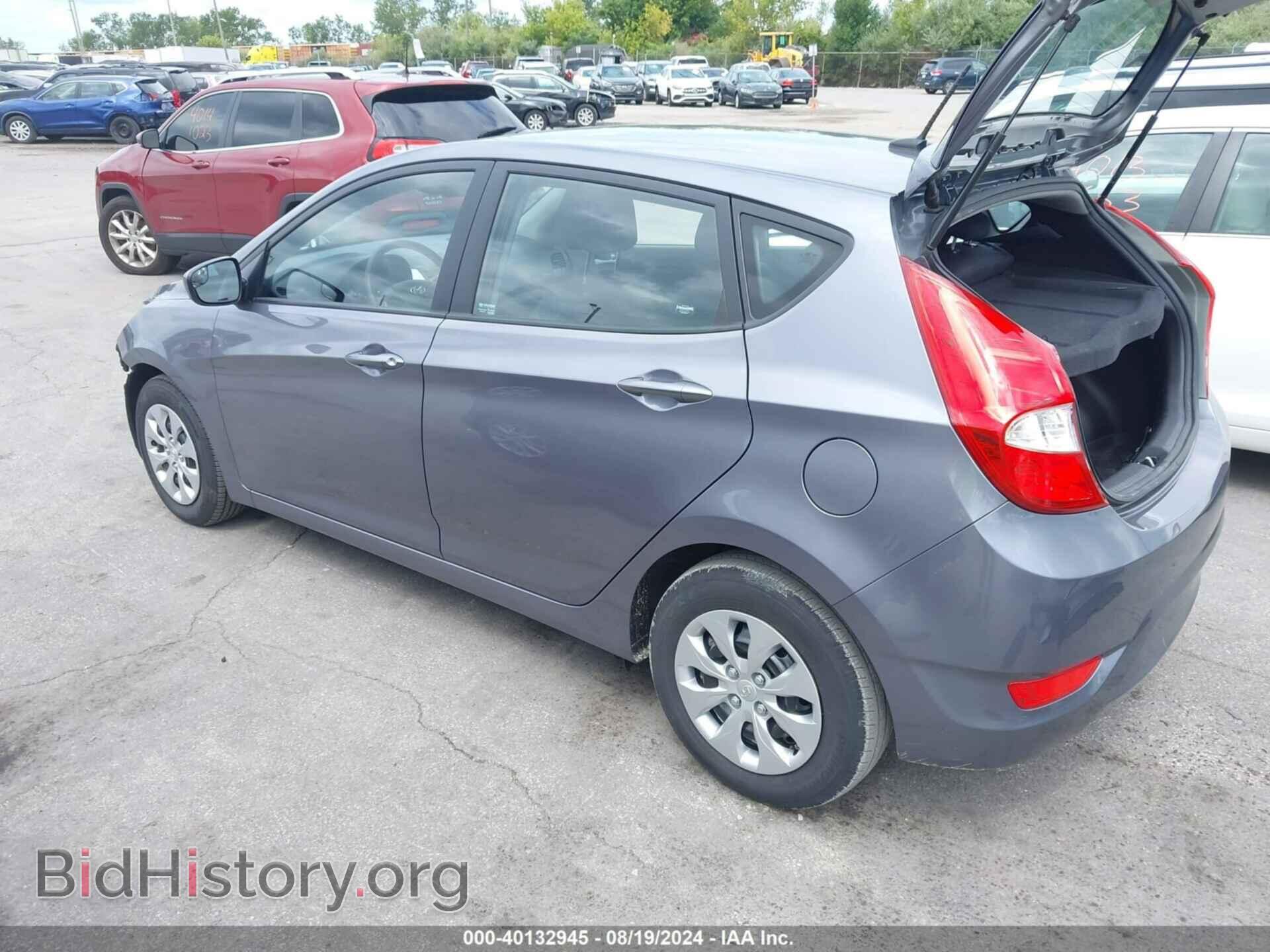 2016 HYUNDAI ACCENT - VIN: KMHCT5AE5GU264924 - Фото 3