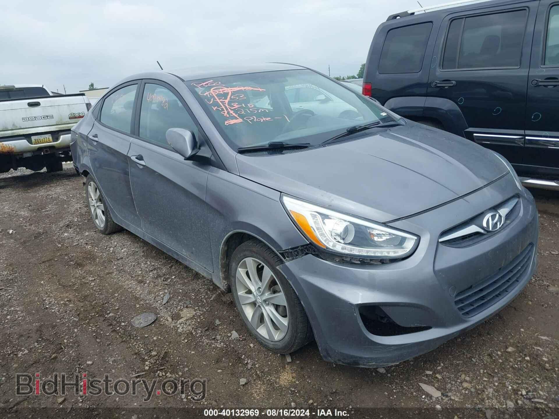Photo KMHCU4AE2EU752068 - HYUNDAI ACCENT 2014