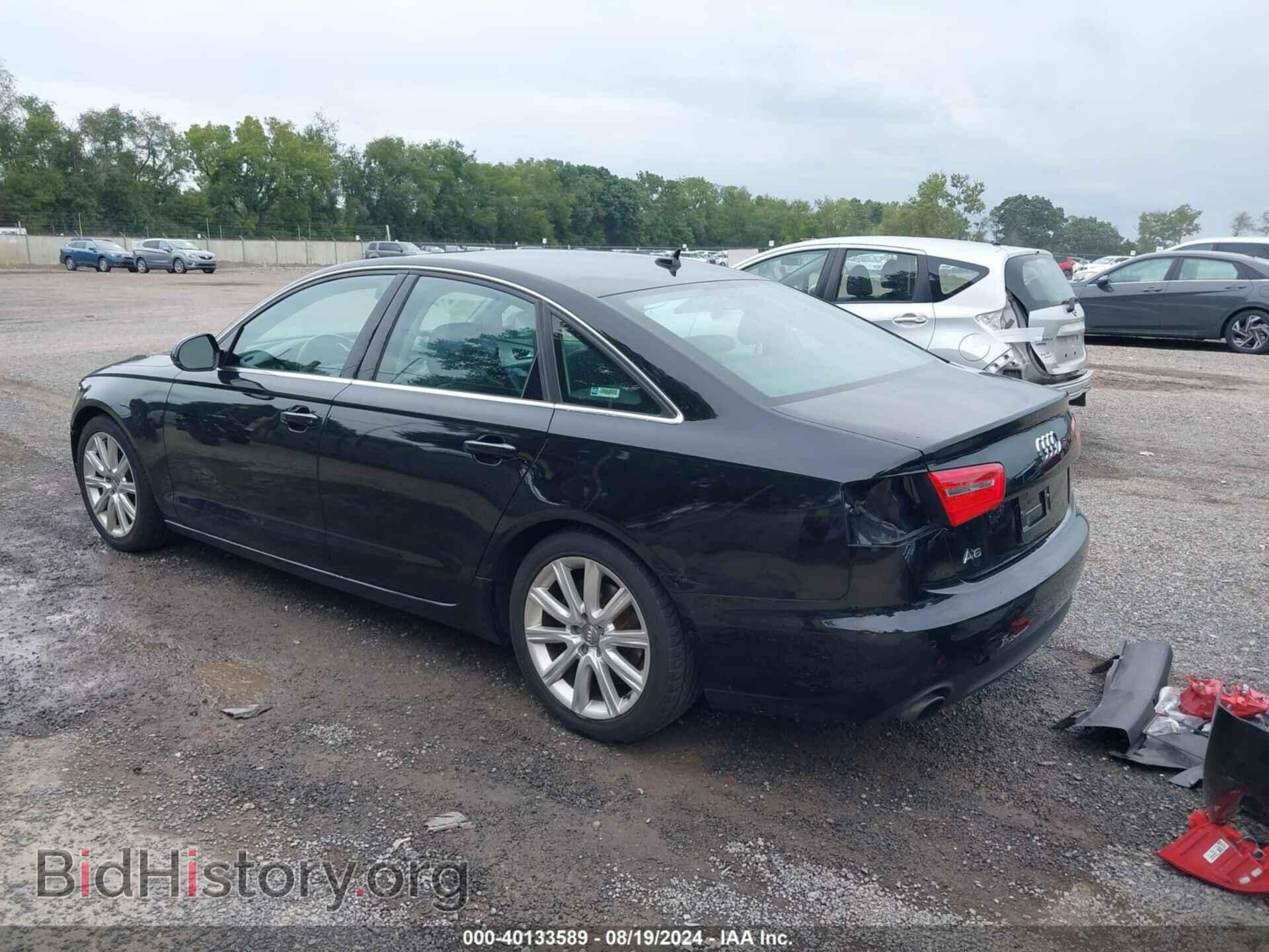 2013 AUDI A6 - VIN: WAUGFAFC0DN108581 - Фото 3