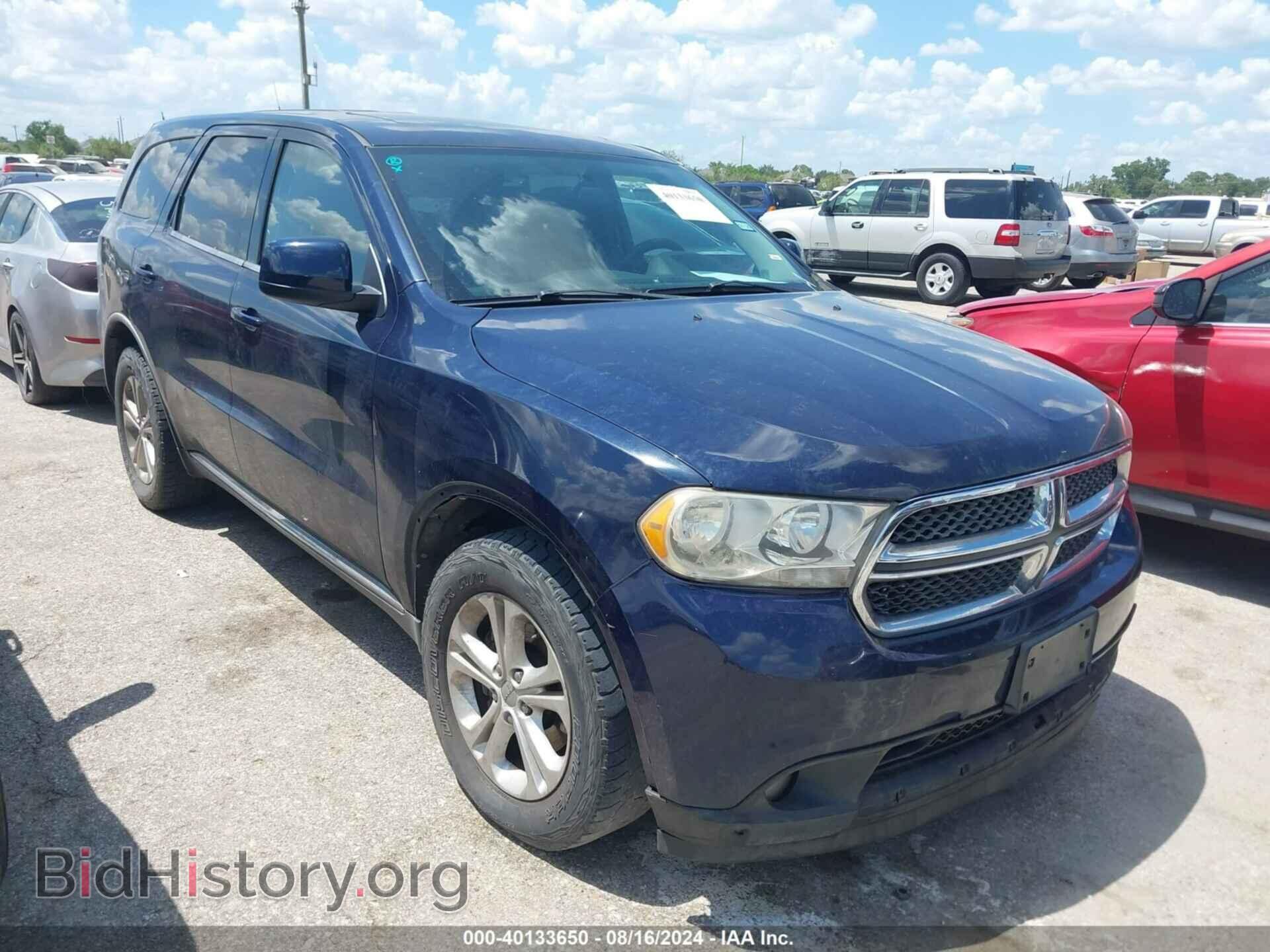 Photo 1C4RDHAG8CC206661 - DODGE DURANGO 2012