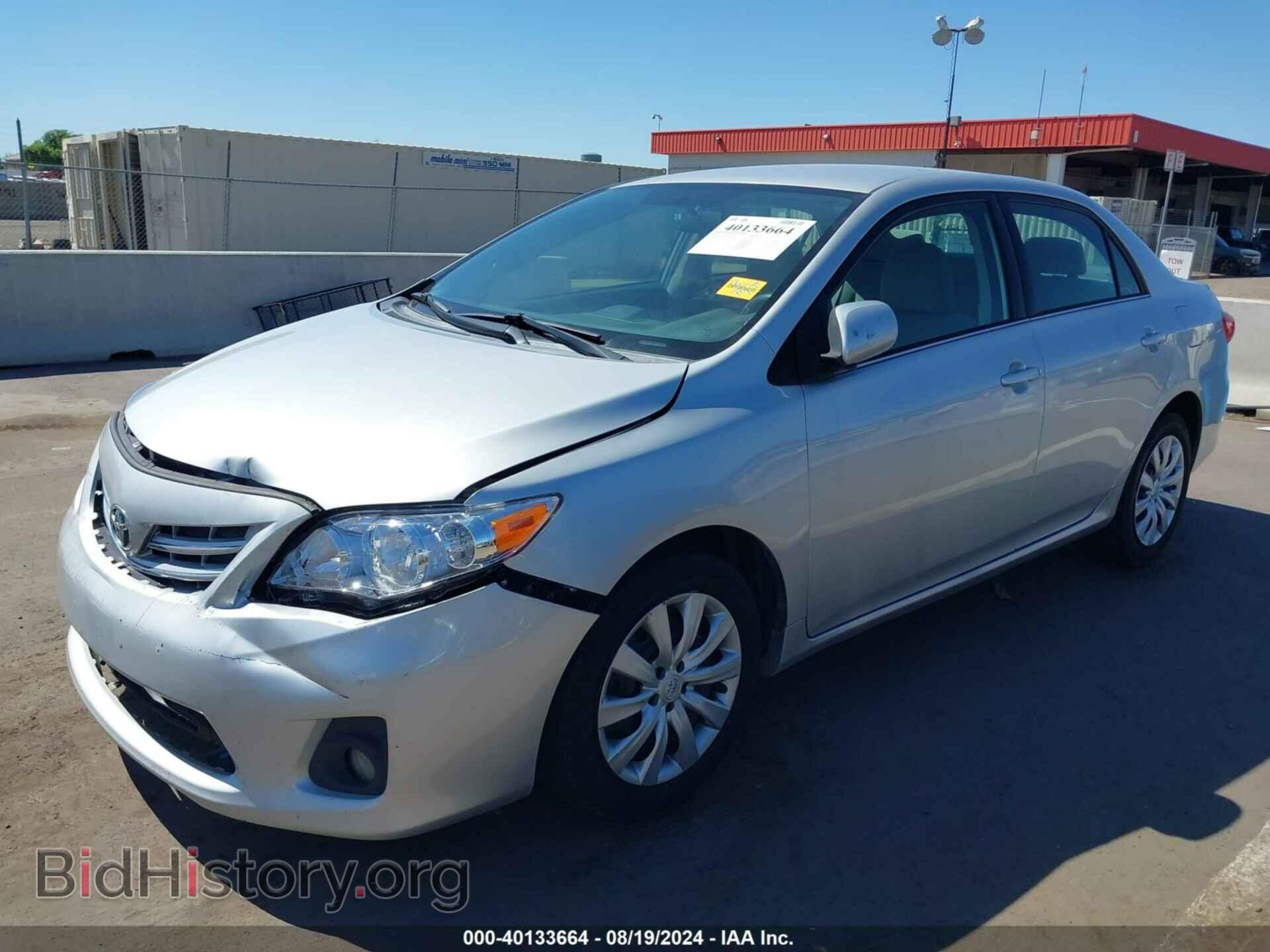 2013 TOYOTA COROLLA - VIN: 5YFBU4EE4DP201467 - Фото 2