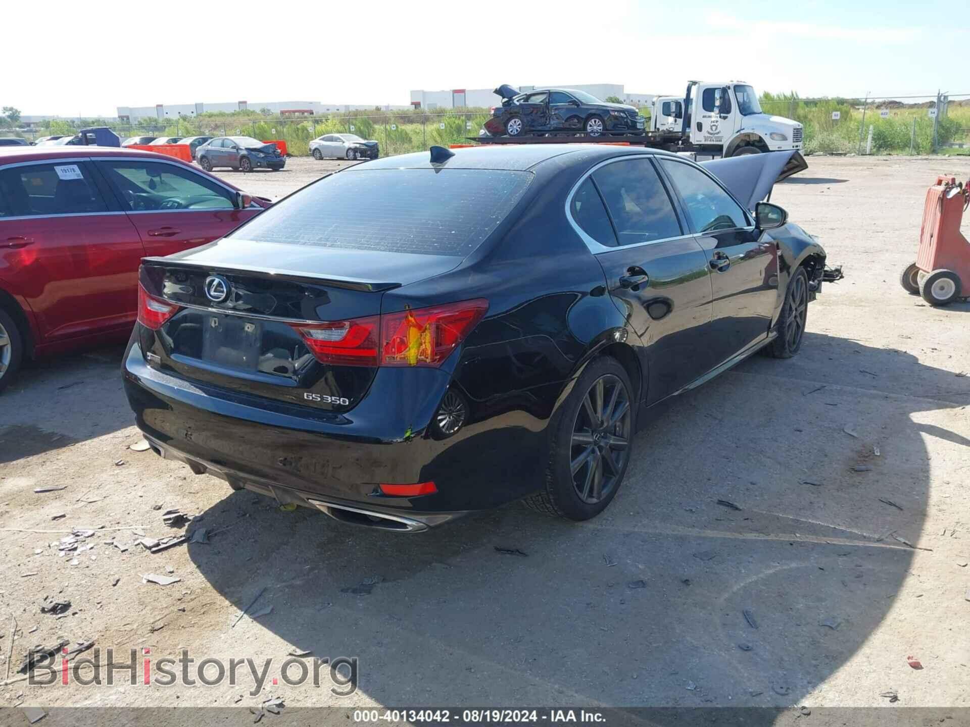 2015 LEXUS GS 350 - VIN: JTHBE1BL5FA015960 - Фото 4