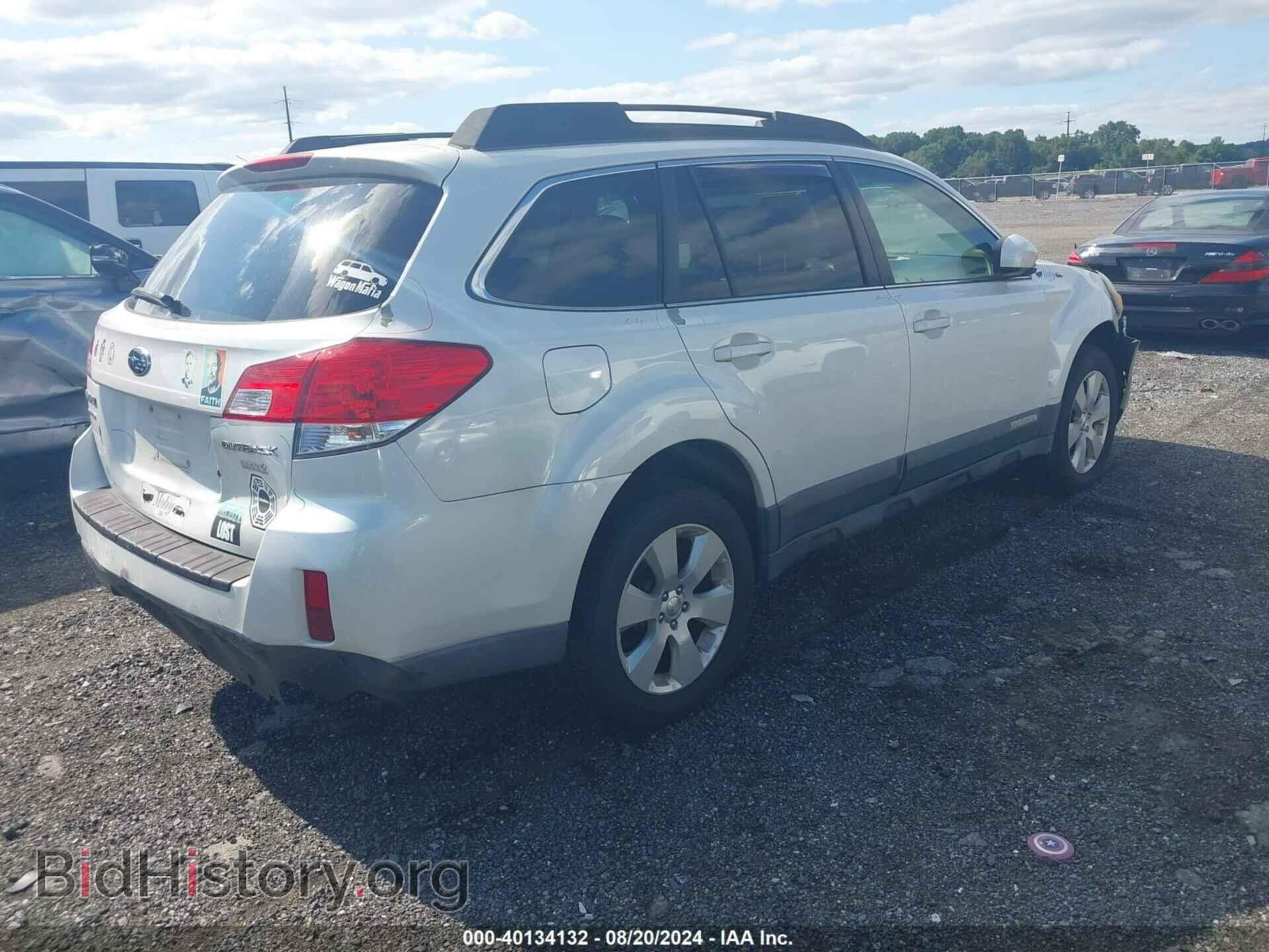 2012 SUBARU OUTBACK - VIN: 4S4BRBCC5C3262577 - Фото 4