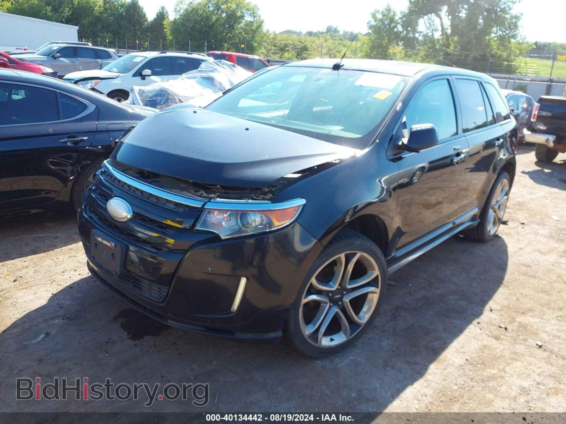 2014 FORD EDGE - VIN: 2FMDK3AKXEBB00993 - Фото 2