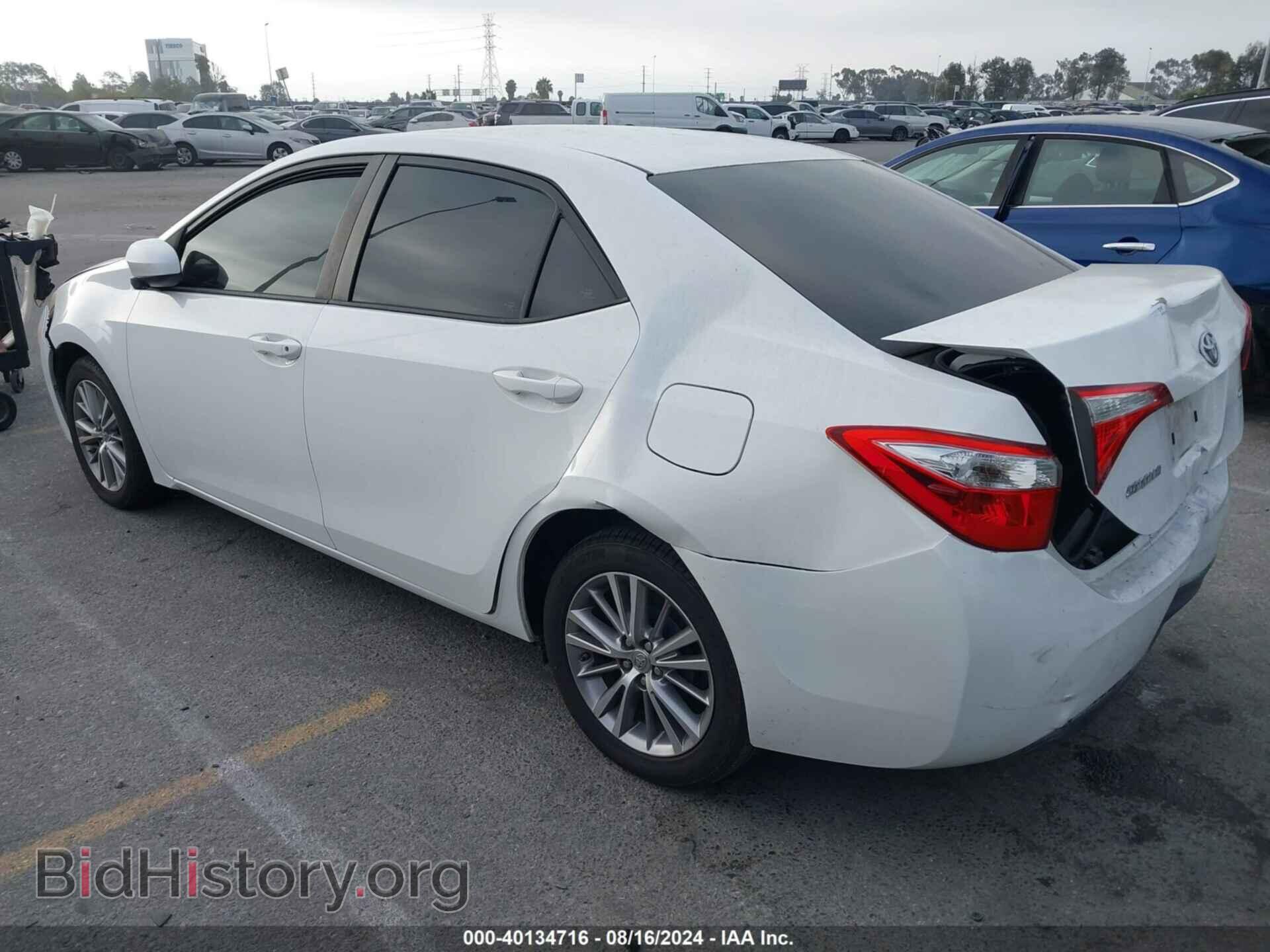 2015 TOYOTA COROLLA - VIN: 5YFBURHE2FP228291 - Фото 3