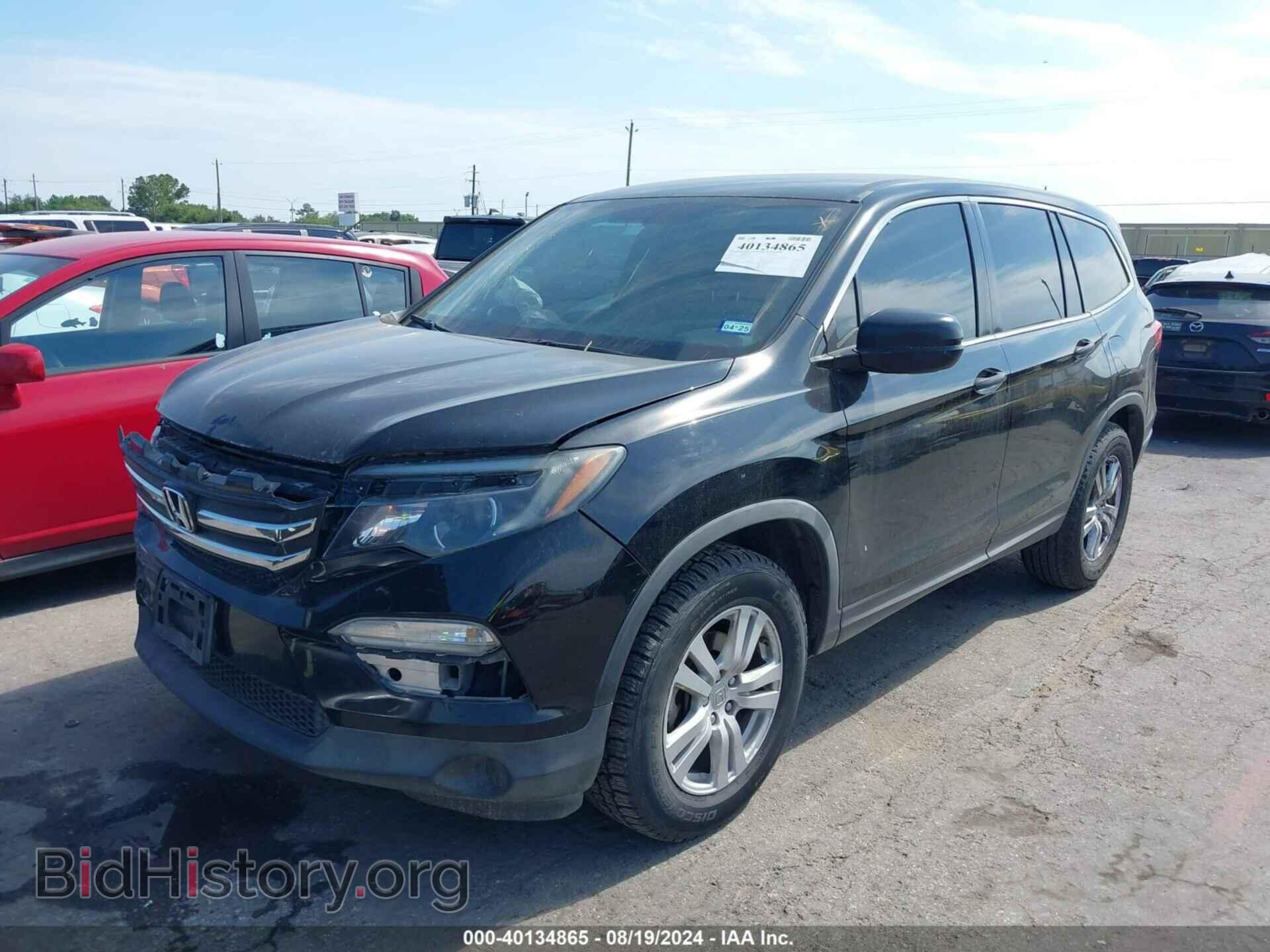 2017 HONDA PILOT - VIN: 5FNYF5H19HB017419 - Фото 2