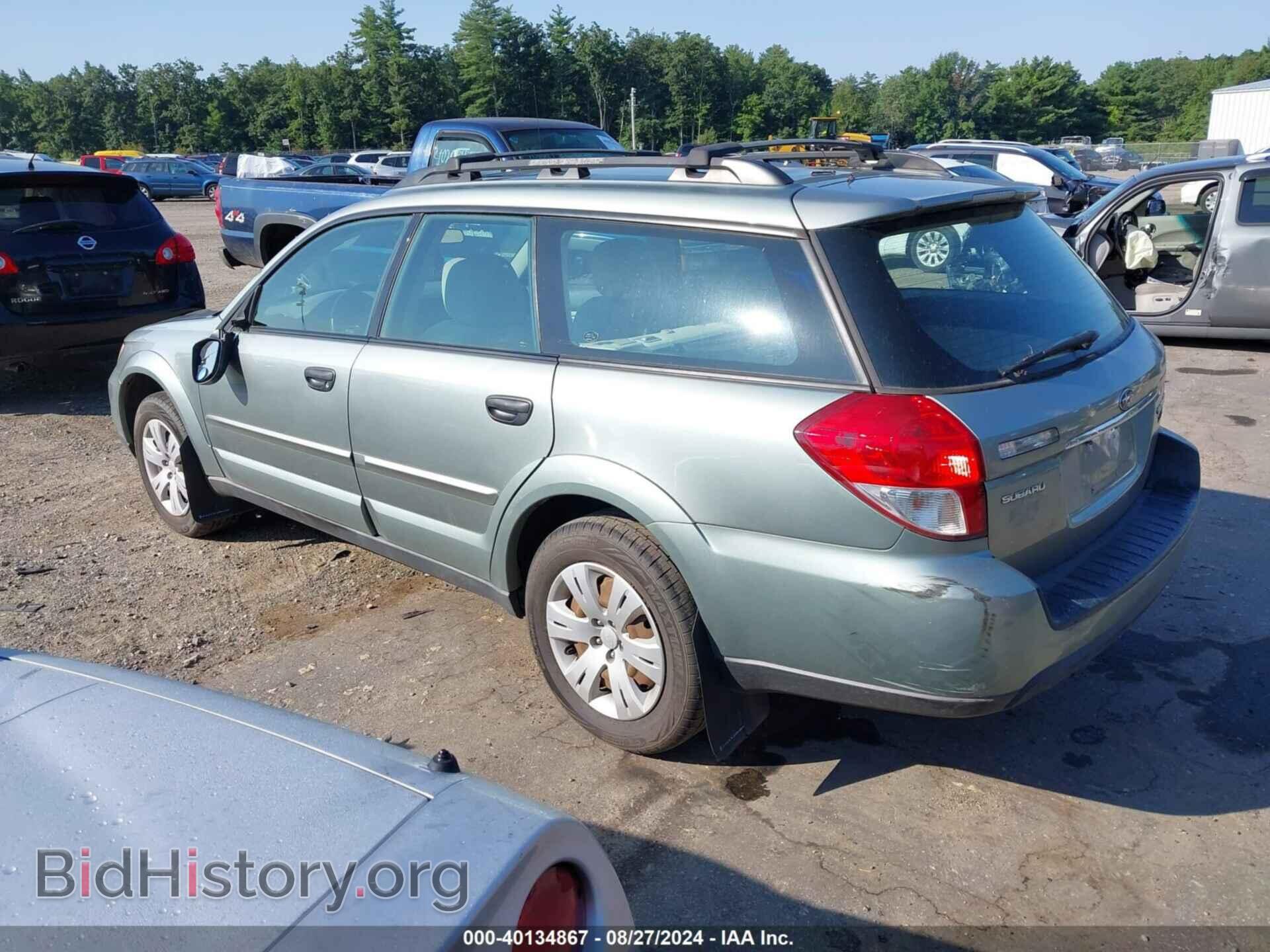 2009 SUBARU OUTBACK - VIN: 4S4BP60C997326848 - Фото 3