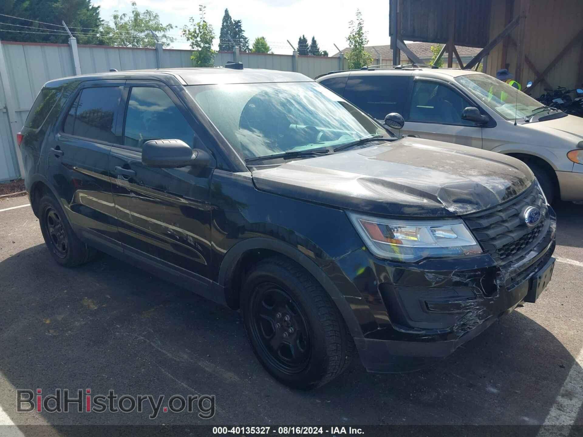 Фотография 1FM5K8AR3JGB12954 - FORD POLICE INTERCEPTOR UTILITY 2018