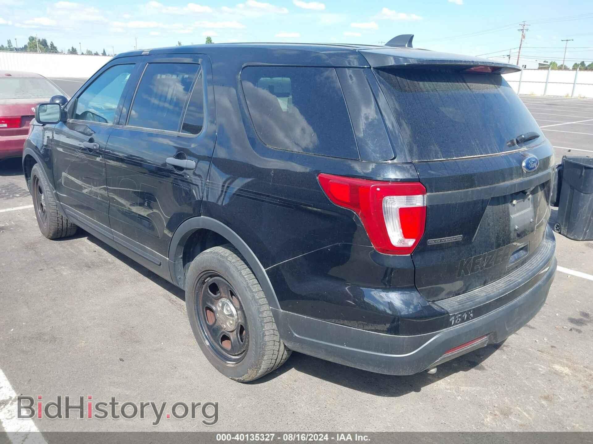 2018 FORD POLICE INTERCEPTOR UTILITY - VIN: 1FM5K8AR3JGB12954 - Фото 3