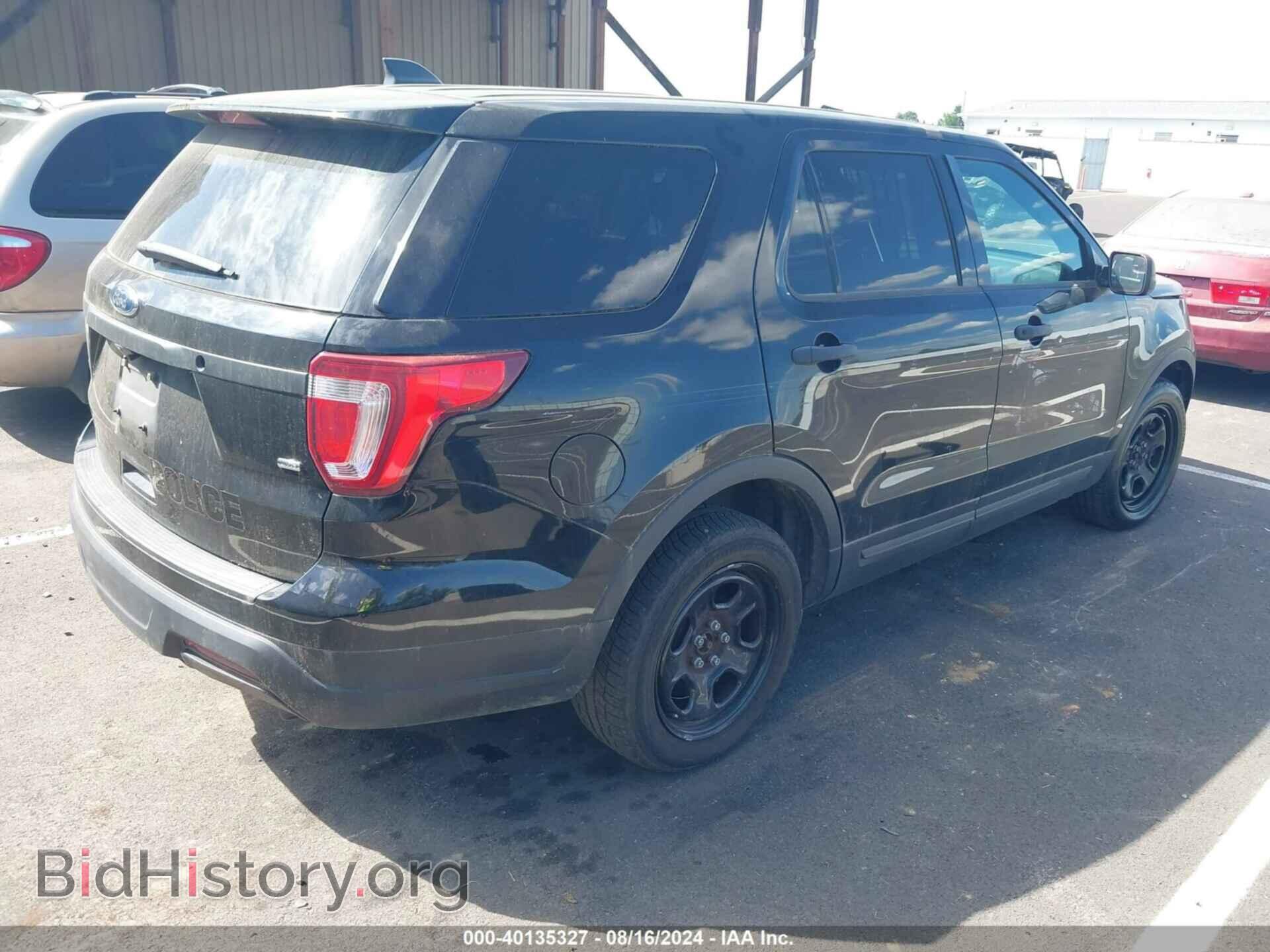 2018 FORD POLICE INTERCEPTOR UTILITY - VIN: 1FM5K8AR3JGB12954 - Фото 4