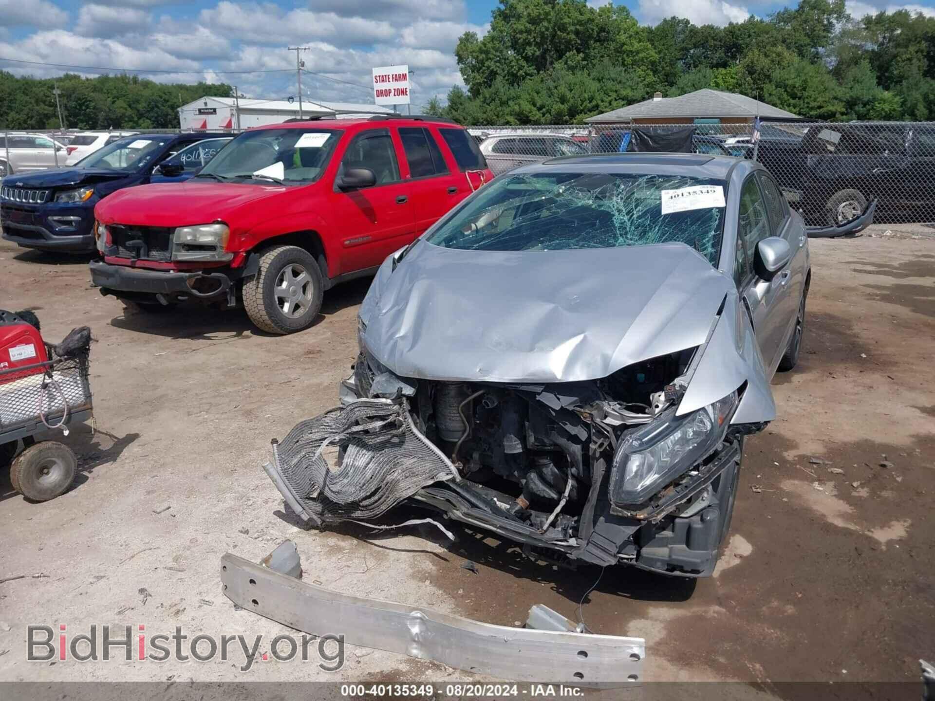 2015 HONDA CIVIC - VIN: 19XFB2F85FE038420 - Фото 2