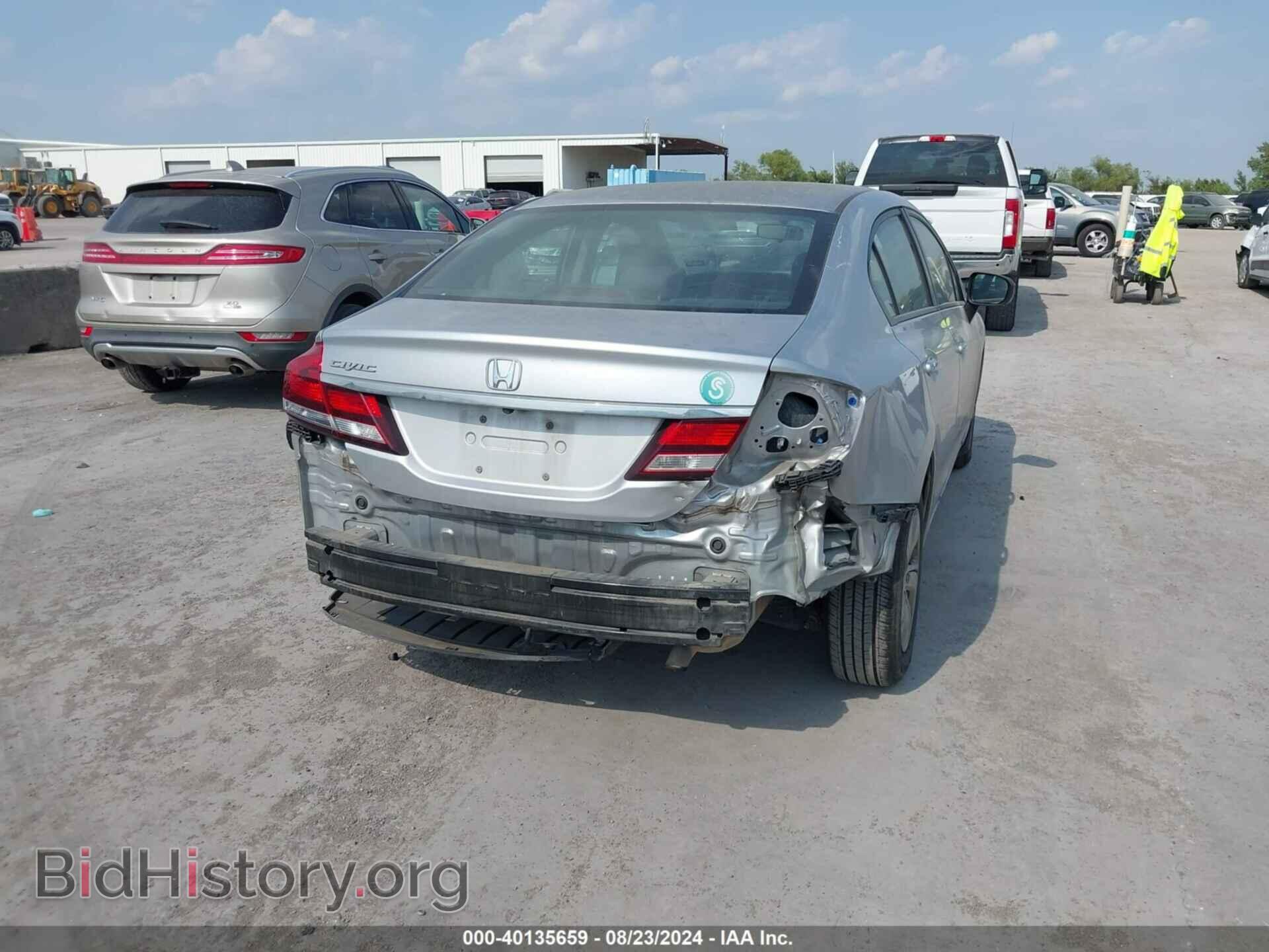 2015 HONDA CIVIC - VIN: 19XFB2F56FE059900 - Фото 6