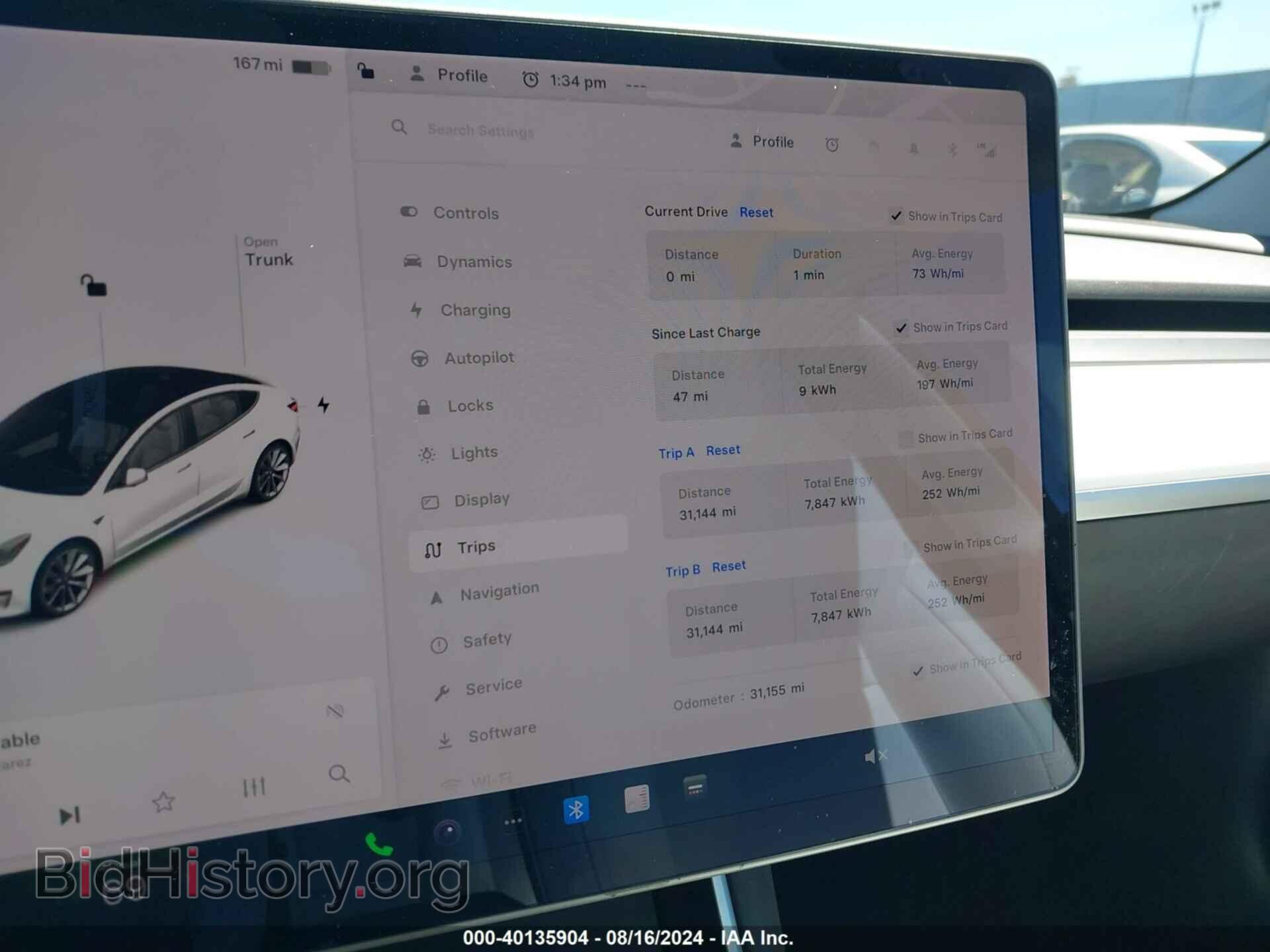2019 TESLA MODEL 3 - VIN: 5YJ3E1EA1KF332927 - Фото 7